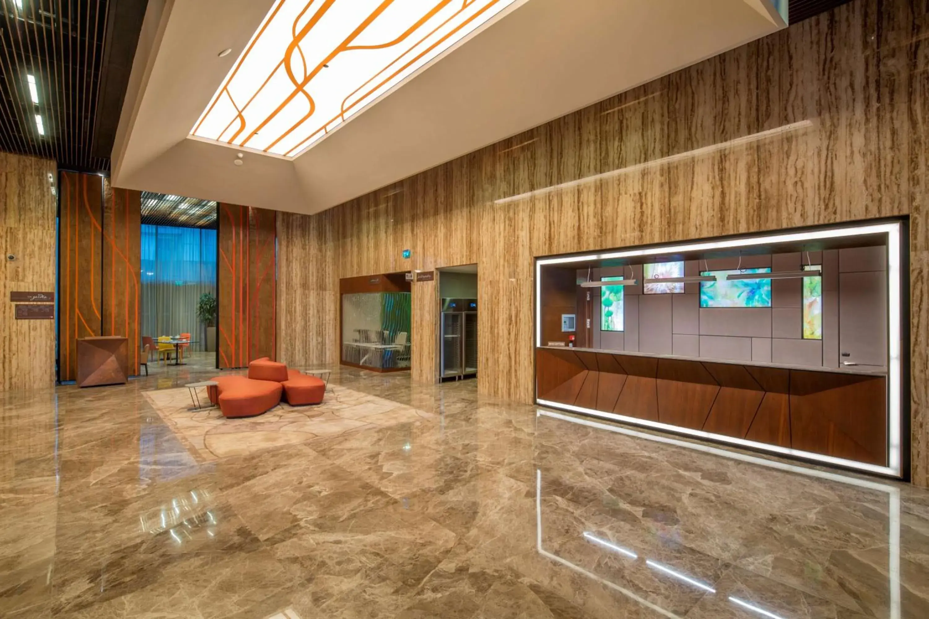 Lobby or reception in Hilton Garden Inn Istanbul Atatürk Airport Lobby or reception in Hilton Garden Inn Istanbul Atatürk Airport
