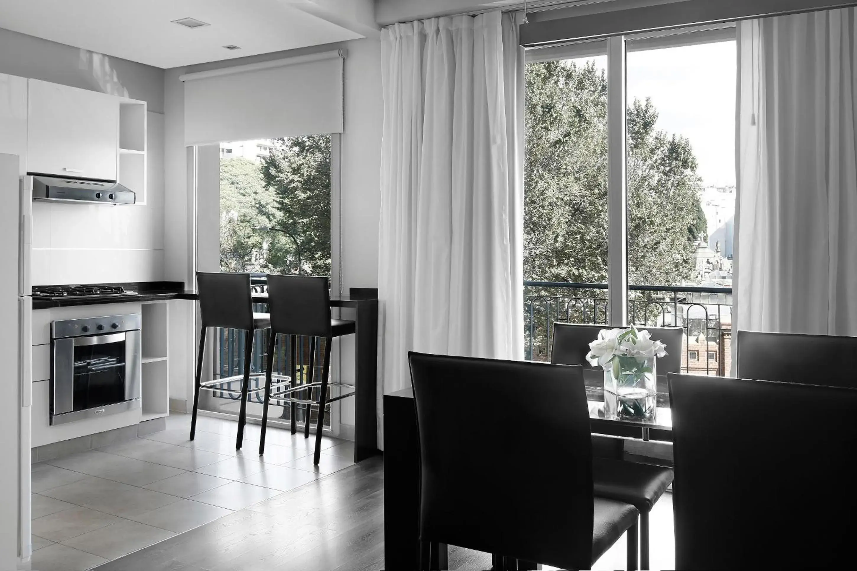 Living room in CH Recoleta Suites Living room in CH Recoleta Suites