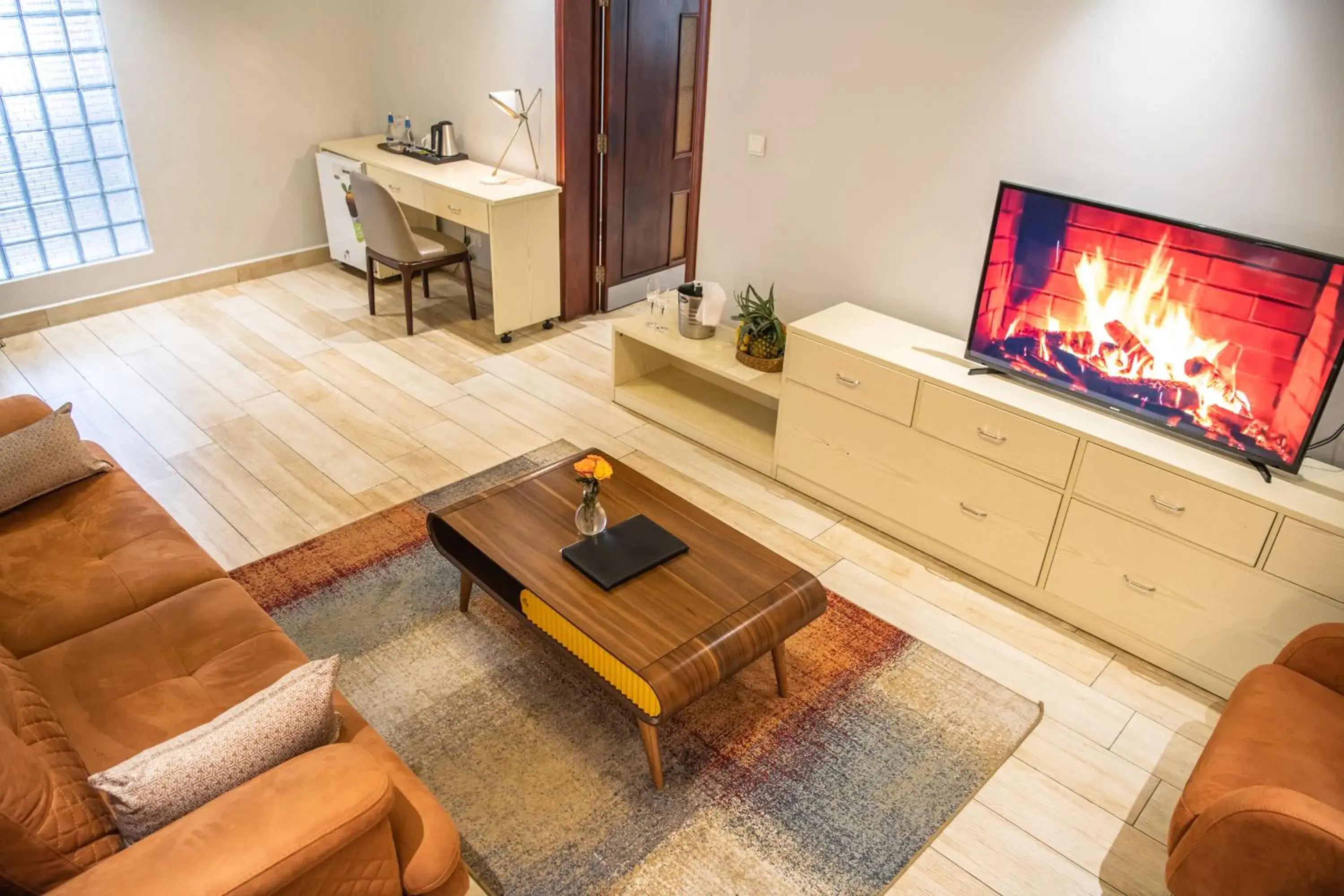 Living room in Park View Courts Living room in Park View Courts