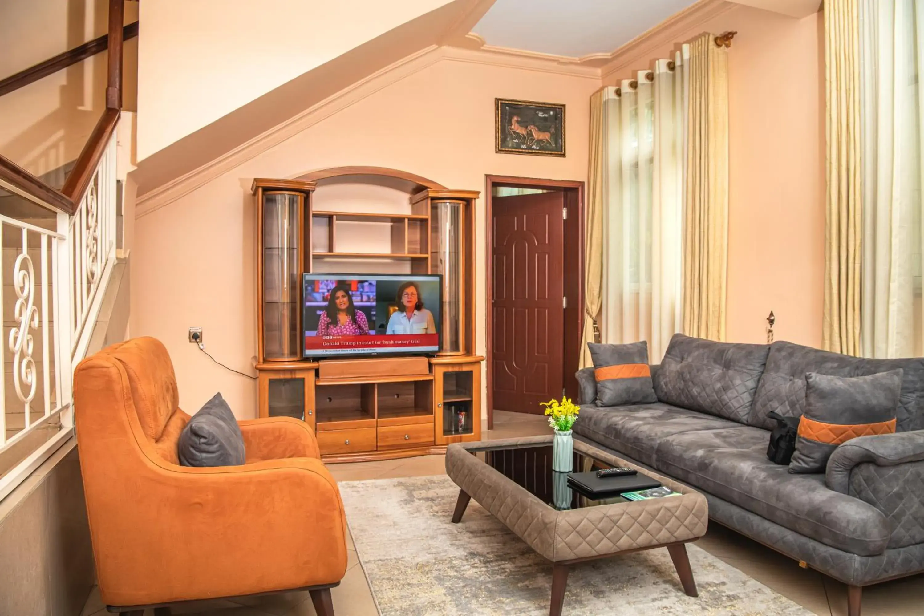 Living room in Park View Courts Living room in Park View Courts