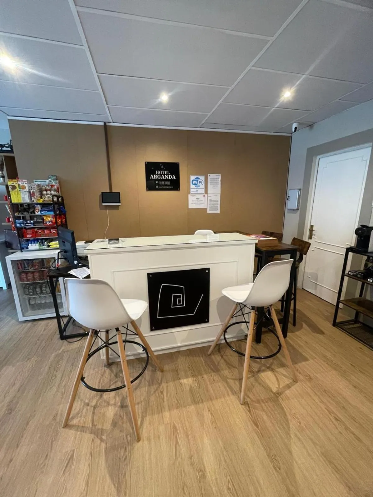 Lobby or reception in Hotel Arganda