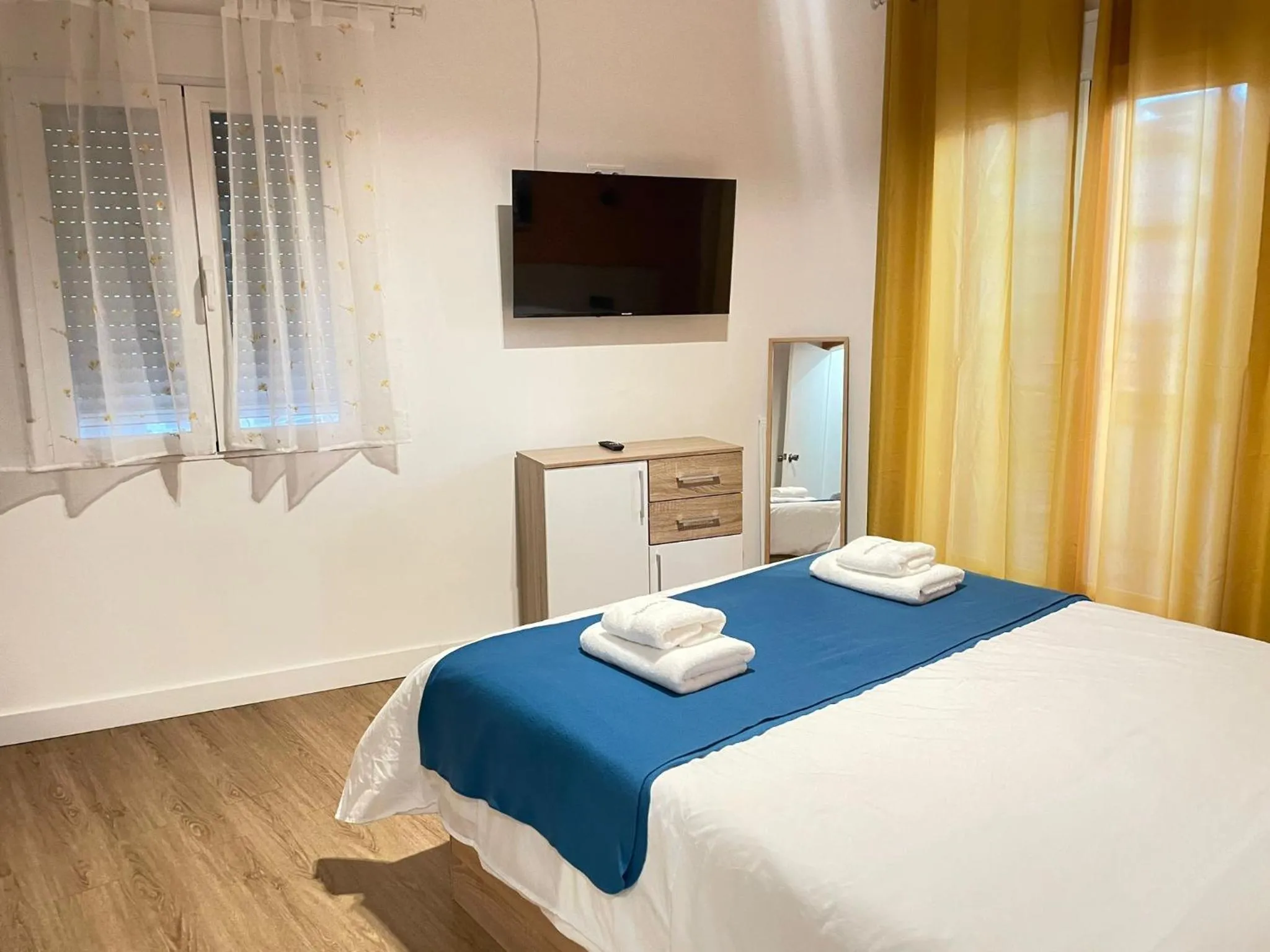 Bedroom, Bed in Hotel Arganda