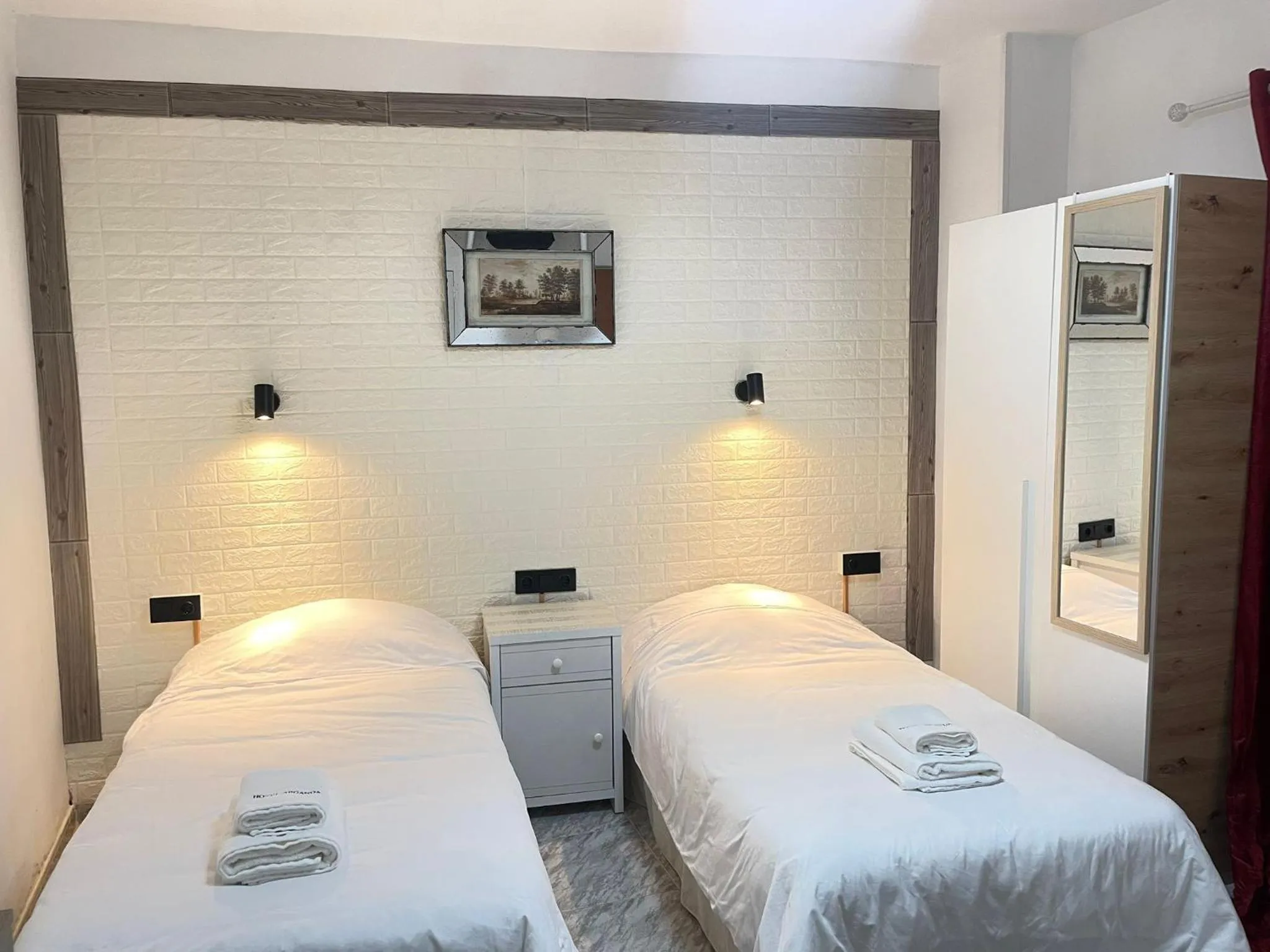 Bedroom, Bed in Hotel Arganda