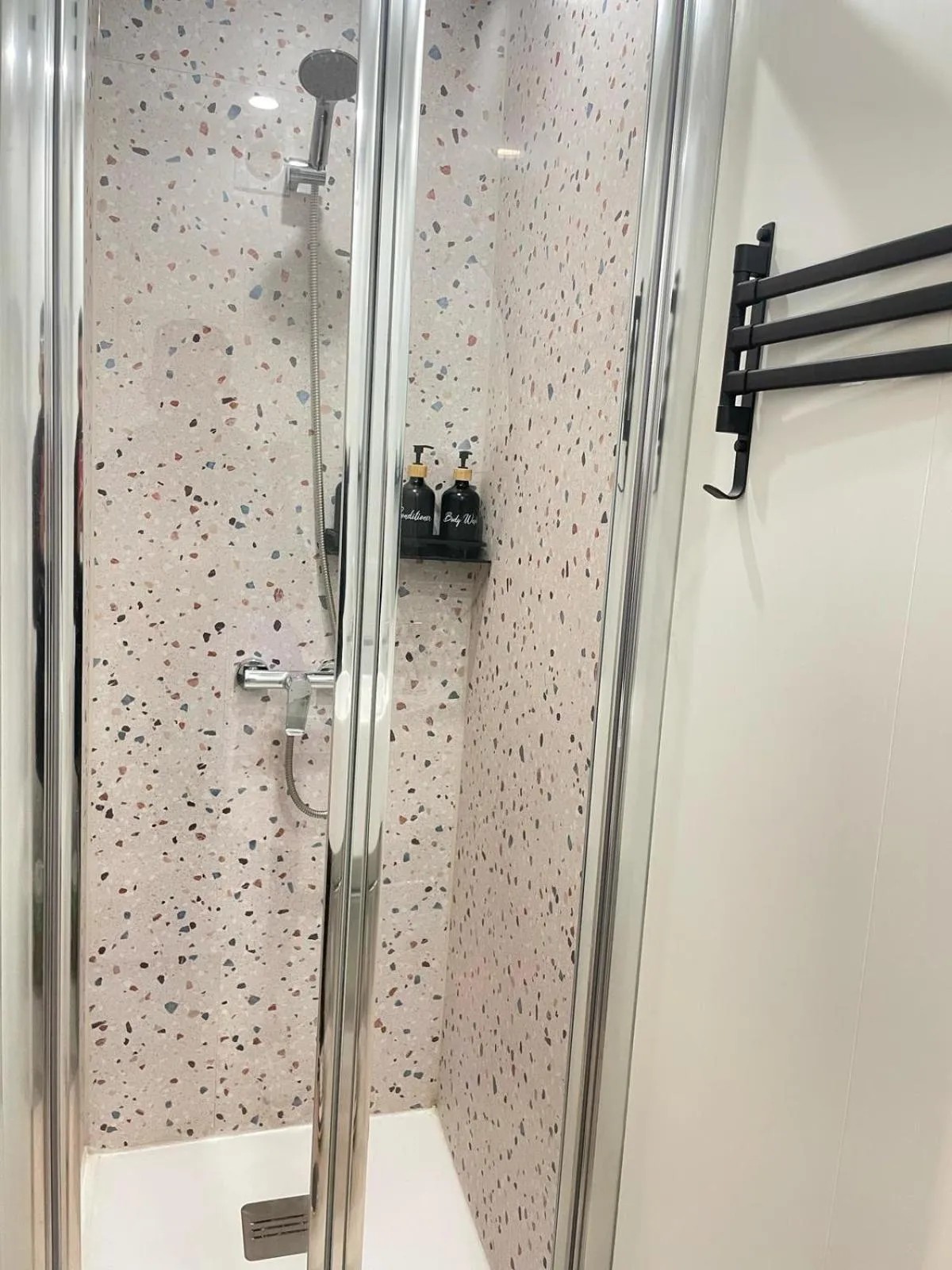 Bathroom in Hotel Arganda