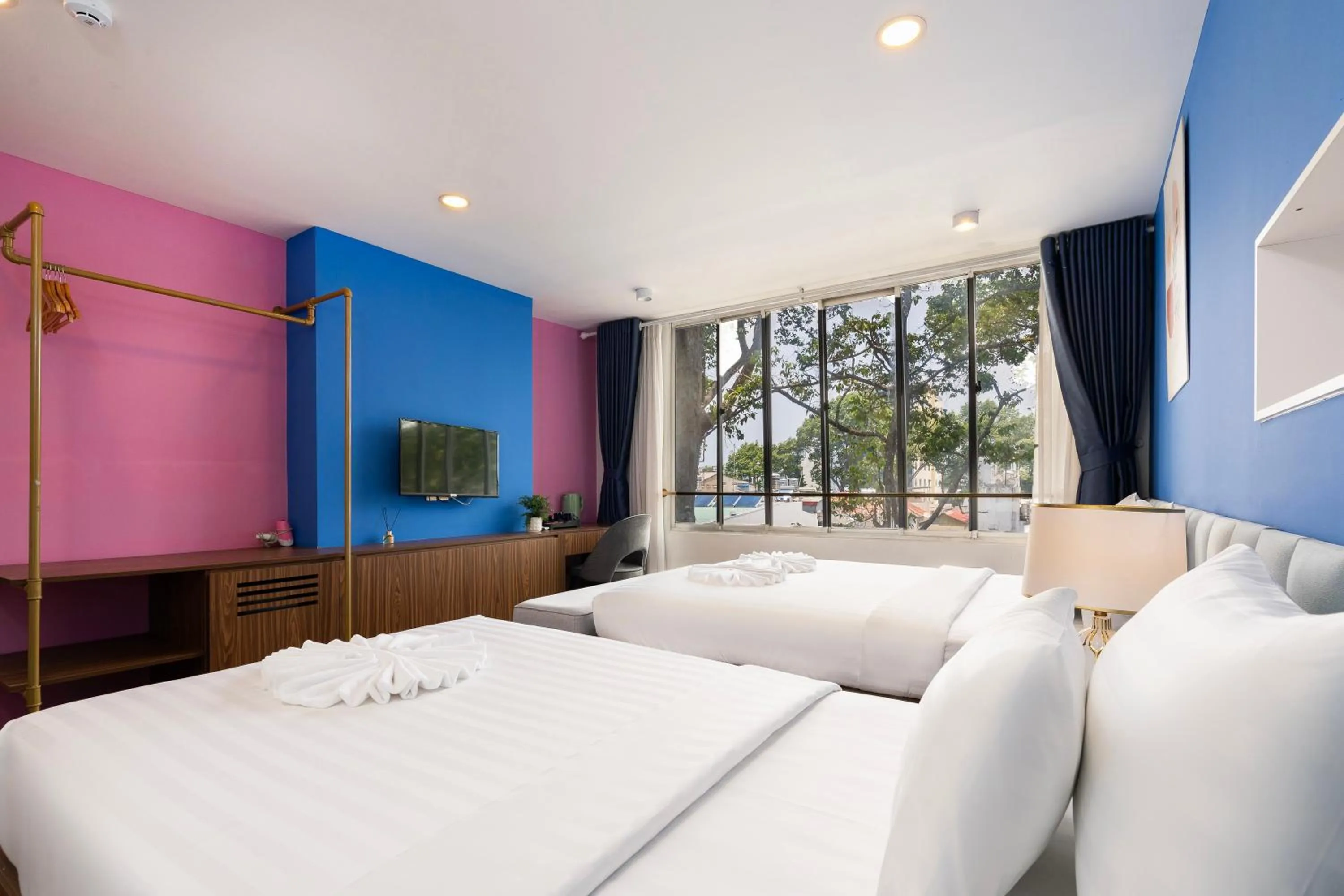 Bed in Mari Queen Hotel - Suong Nguyet Anh