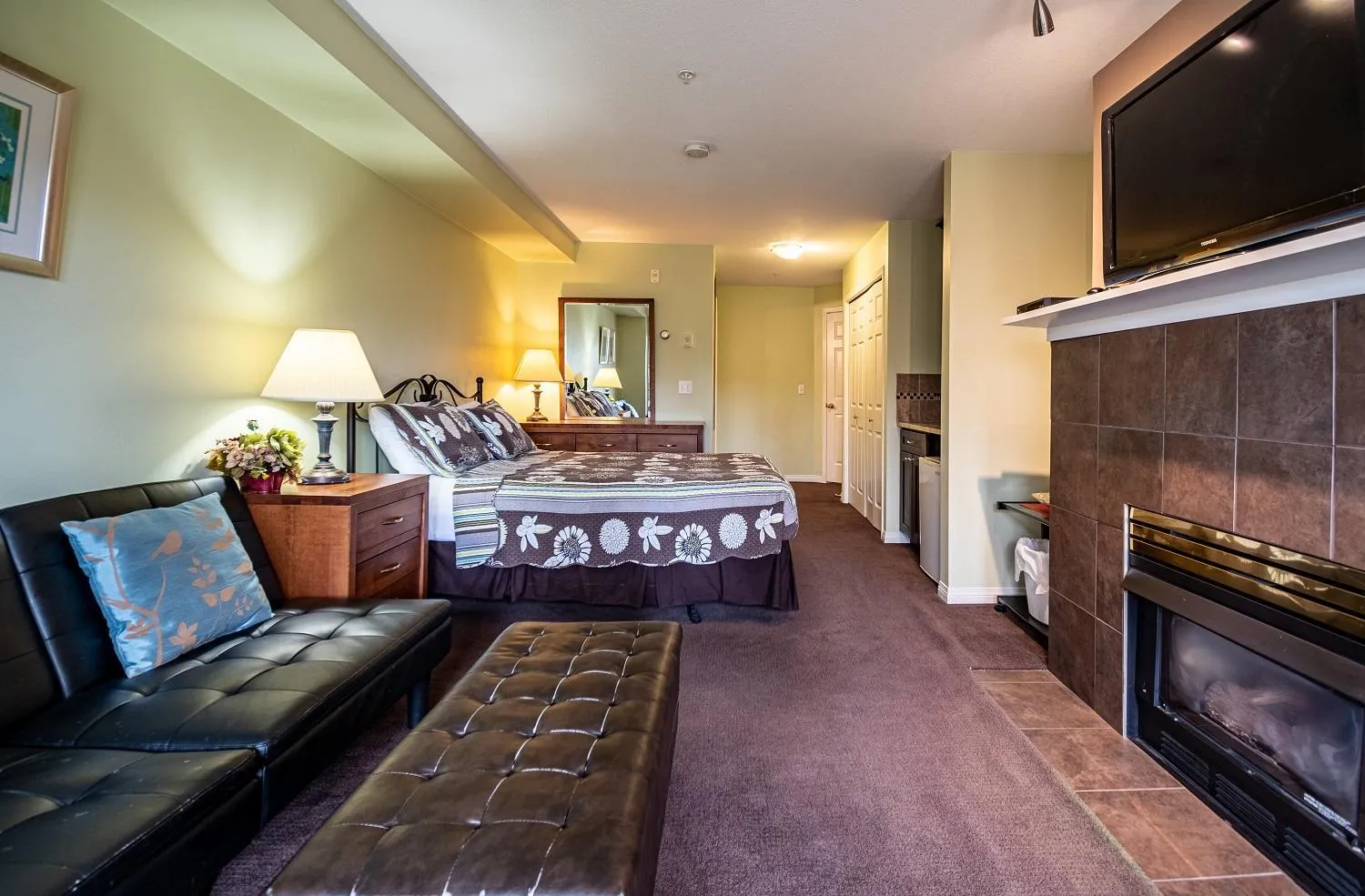 Bed in Borgata Lodge Resort