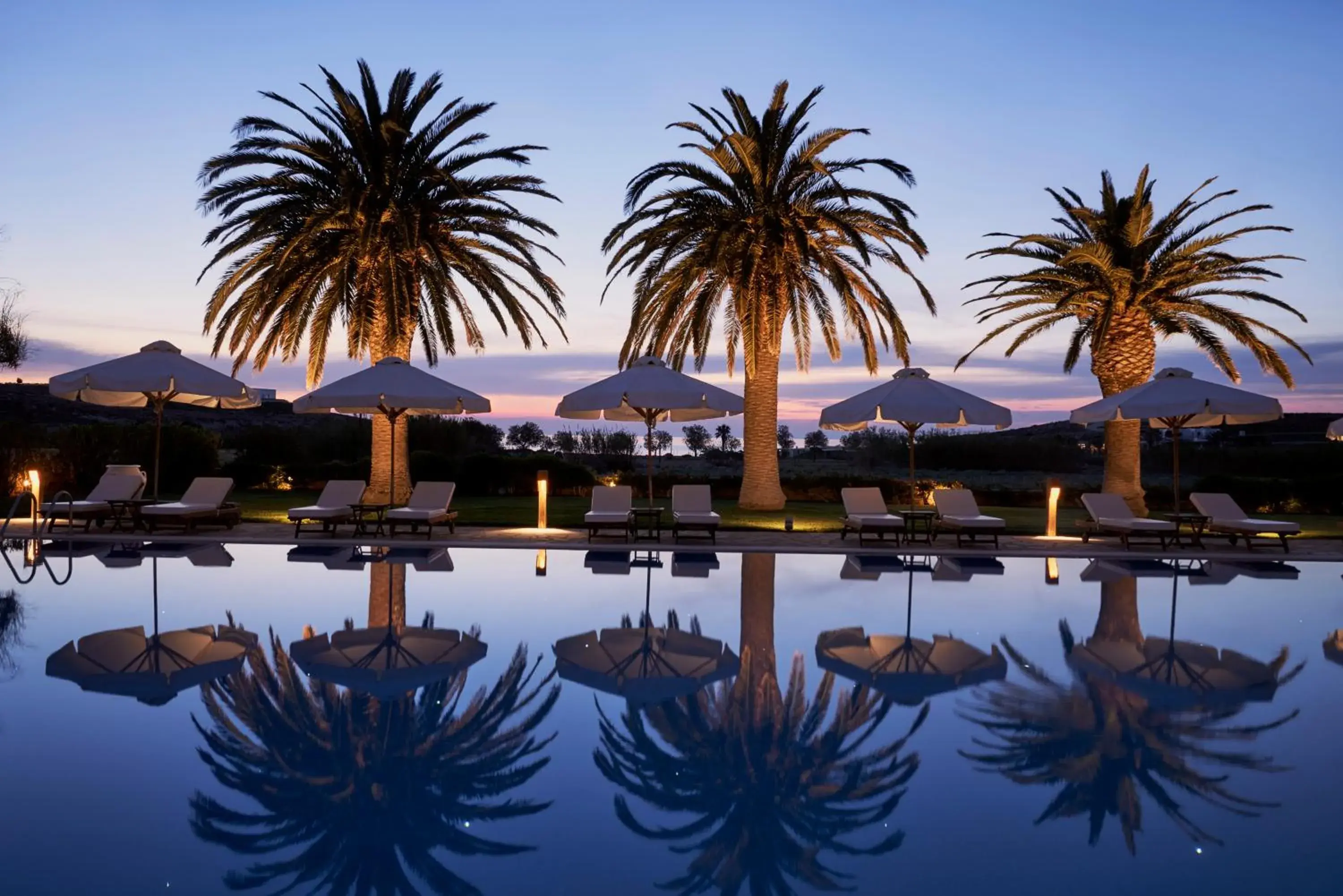 Pool view in Yria Island Boutique Hotel & Spa Pool view in Yria Island Boutique Hotel & Spa