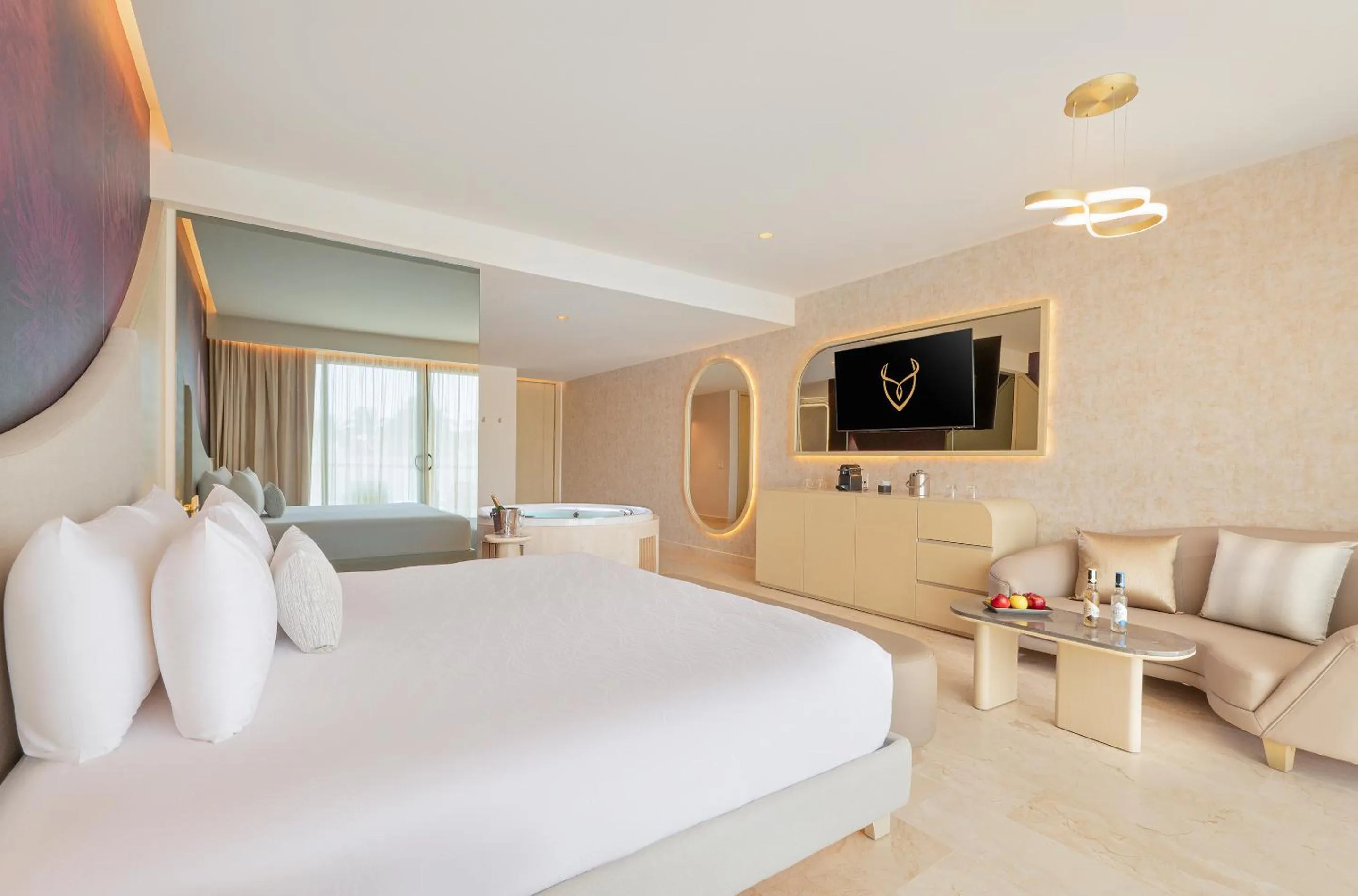 Bed in The Eden by Desire Riviera Maya All Inclusive - Couples Only