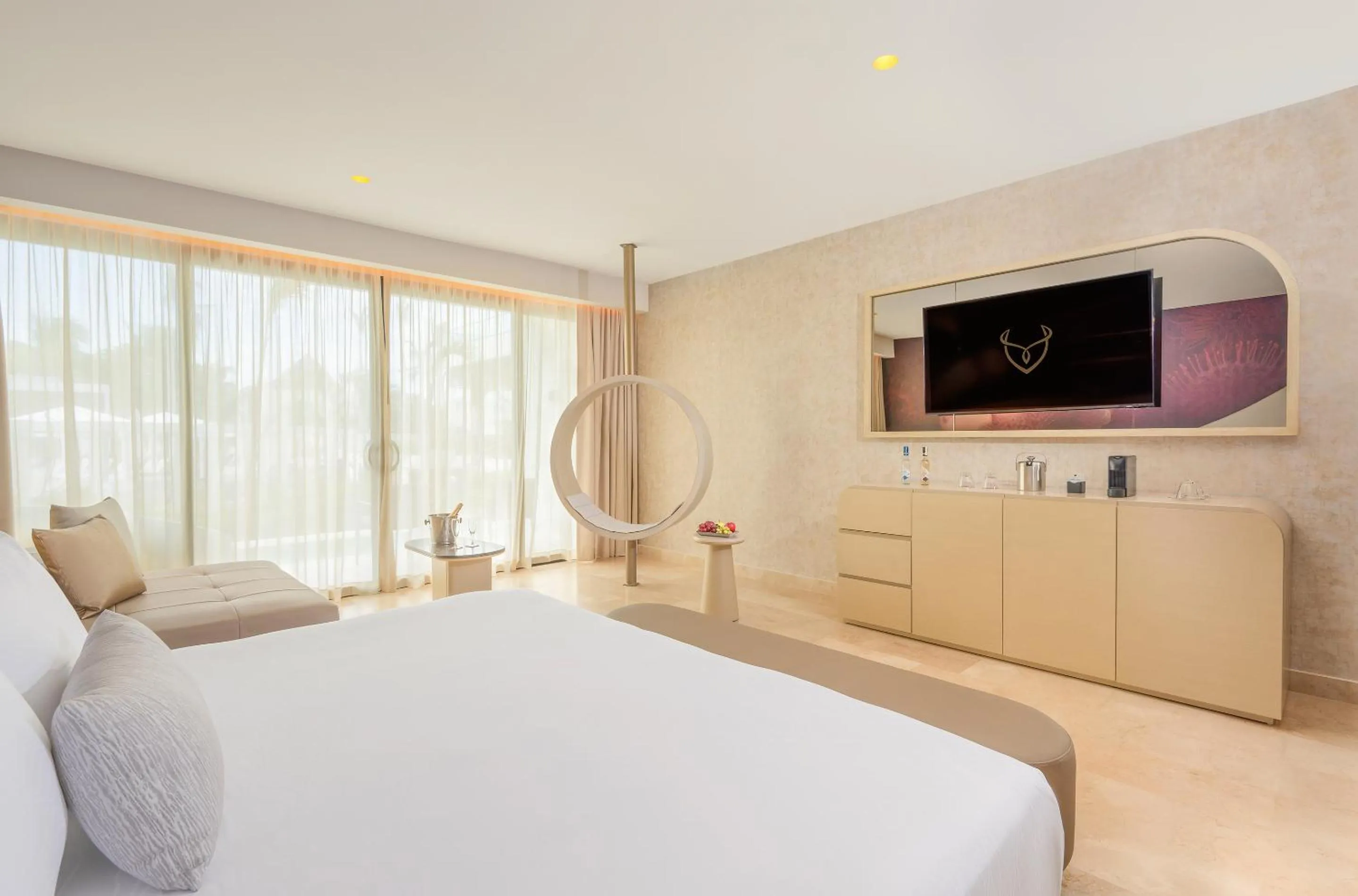 Bed in The Eden by Desire Riviera Maya All Inclusive - Couples Only