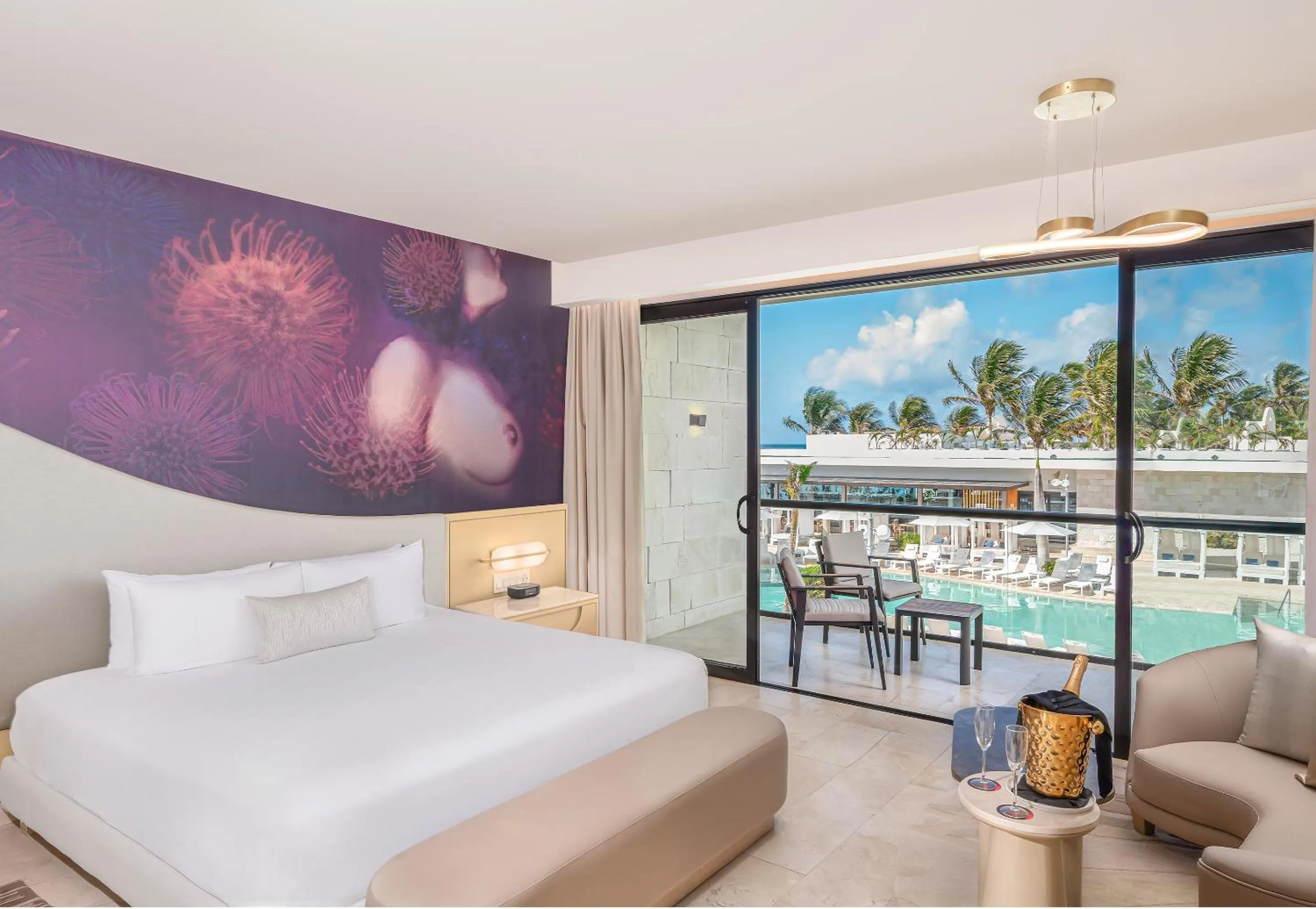 Bed in The Eden by Desire Riviera Maya All Inclusive - Couples Only