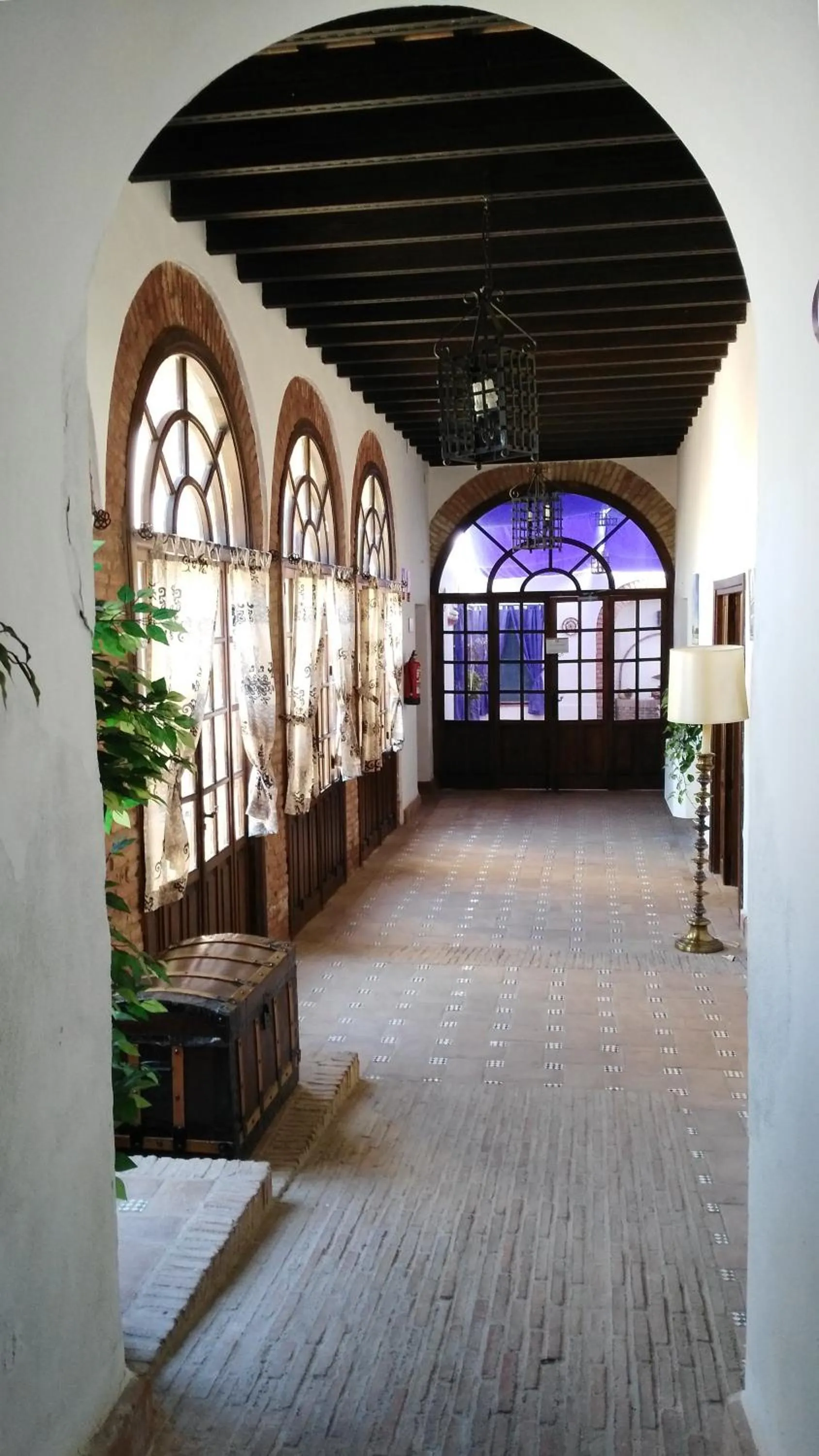 Lobby or reception in Hospedería Convento de Santa Clara