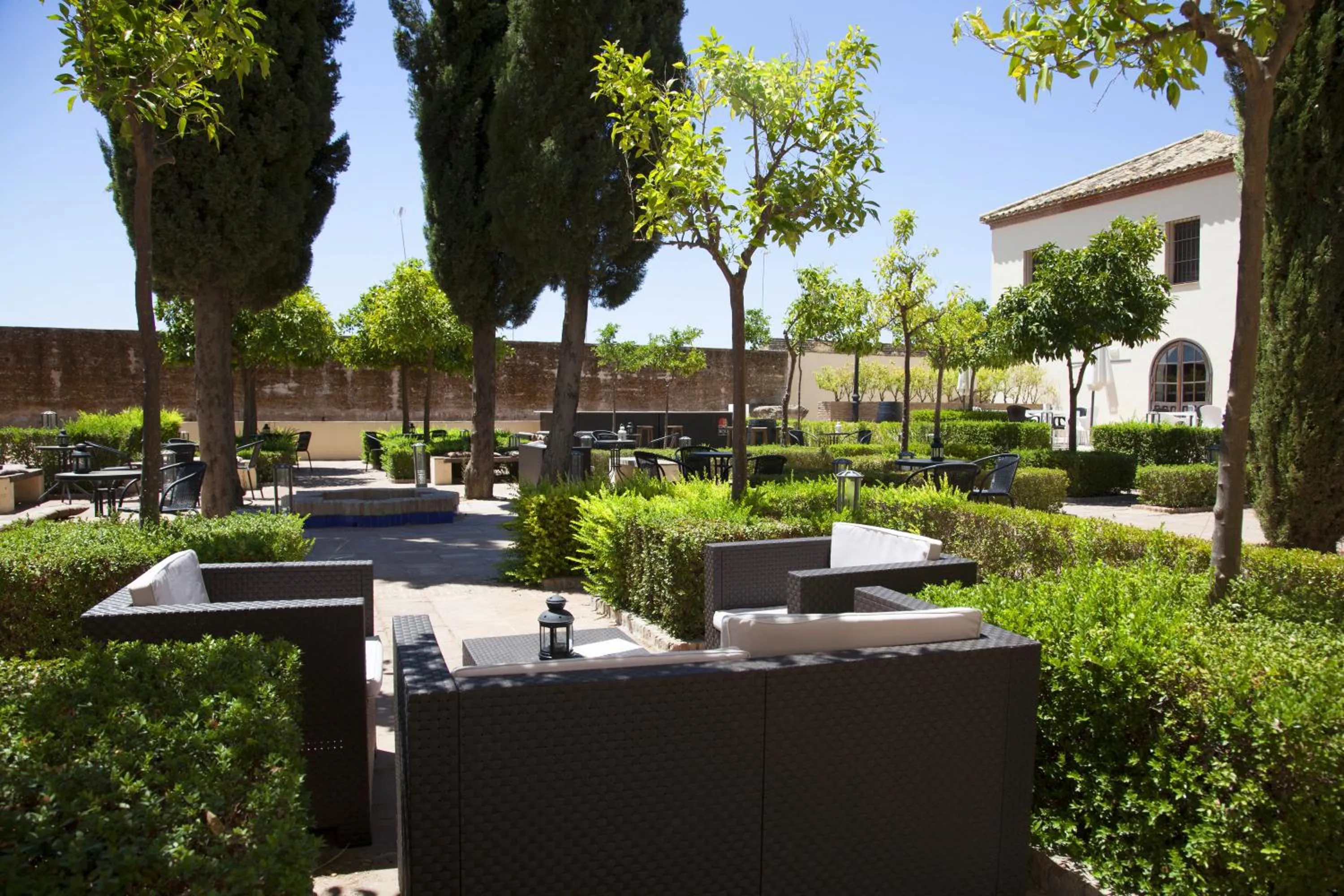 Garden in Hospedería Convento de Santa Clara