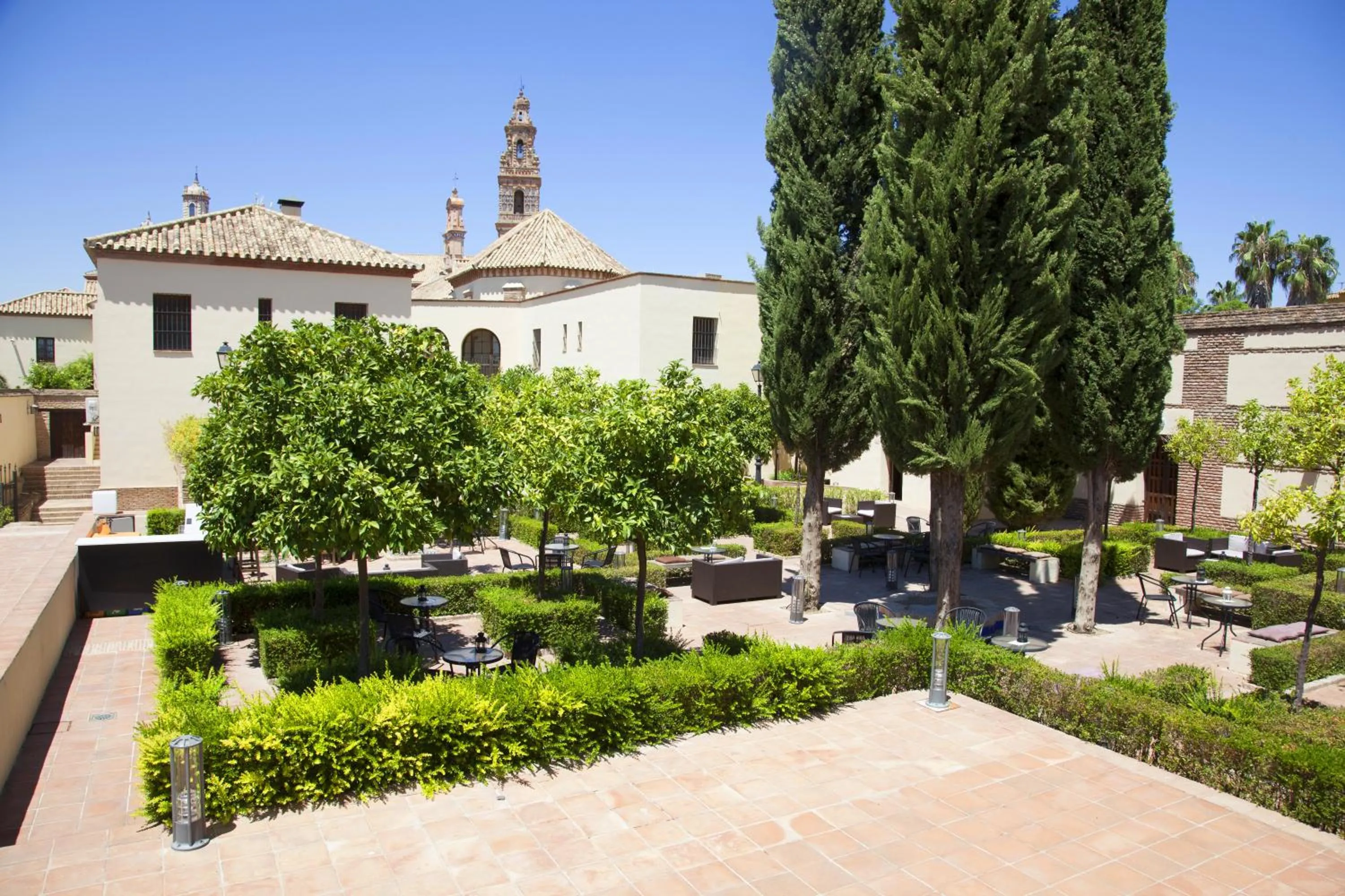 Garden in Hospedería Convento de Santa Clara
