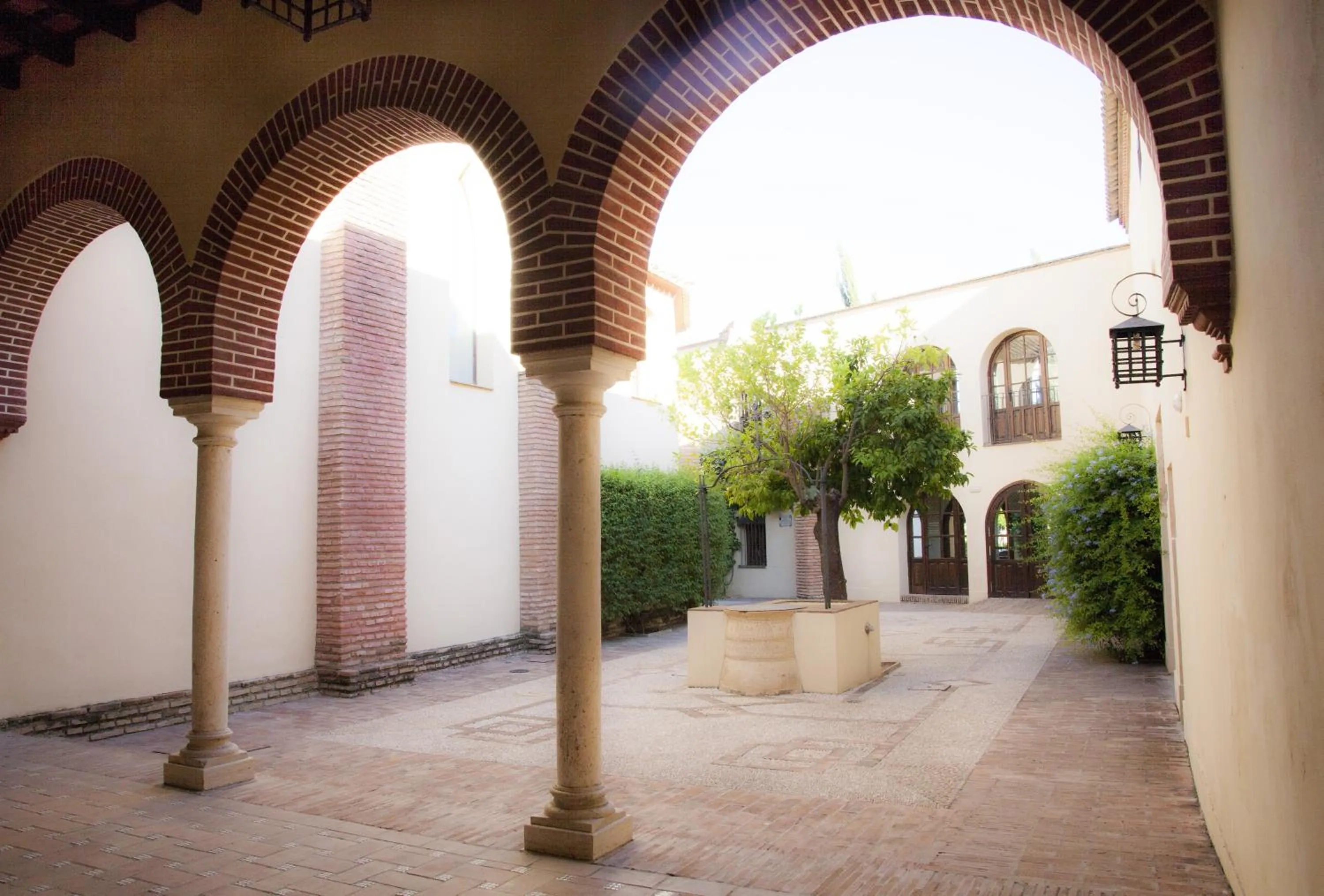 Patio in Hospedería Convento de Santa Clara
