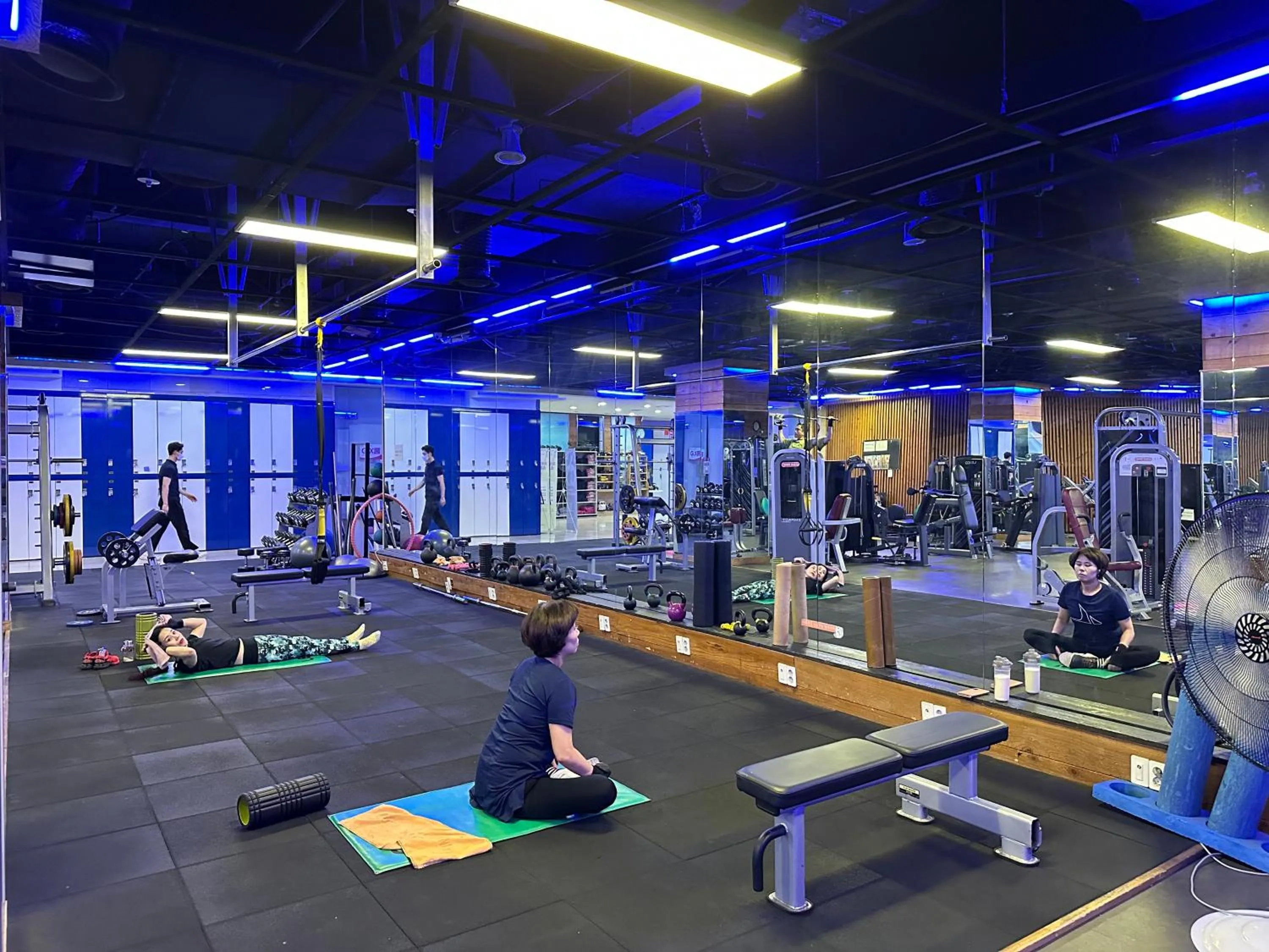 Fitness centre/facilities in Hotel French code Myeongji