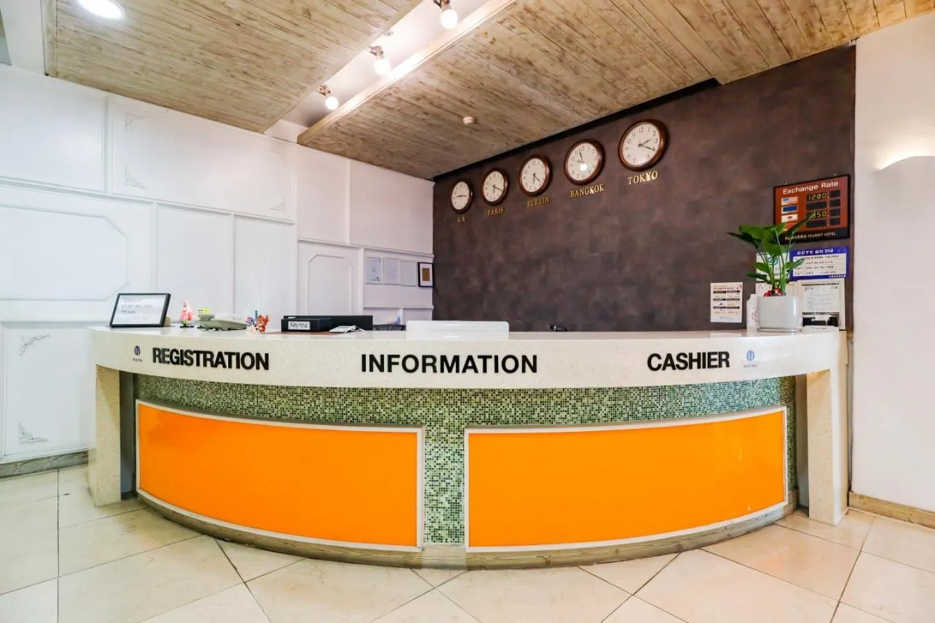 Lobby or reception in Newvera Hotel