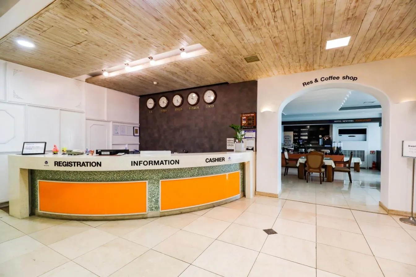 Lobby or reception in Newvera Hotel