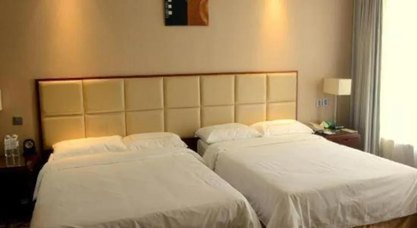 Bed in Xiamen Fortune Hotel