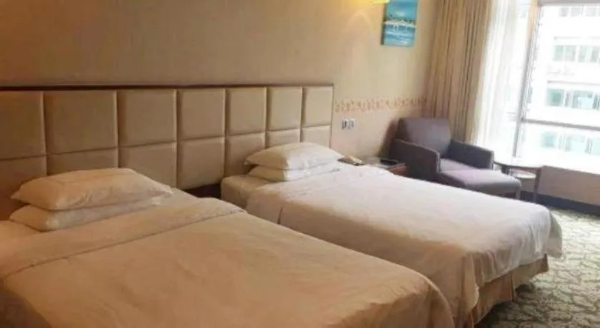 Bed in Xiamen Fortune Hotel