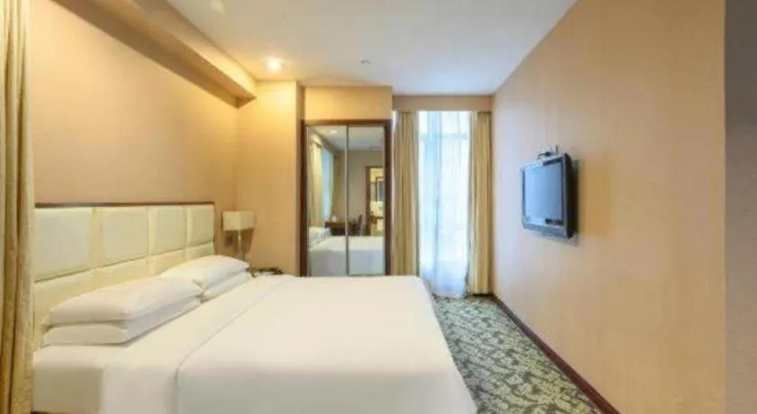 Bed in Xiamen Fortune Hotel