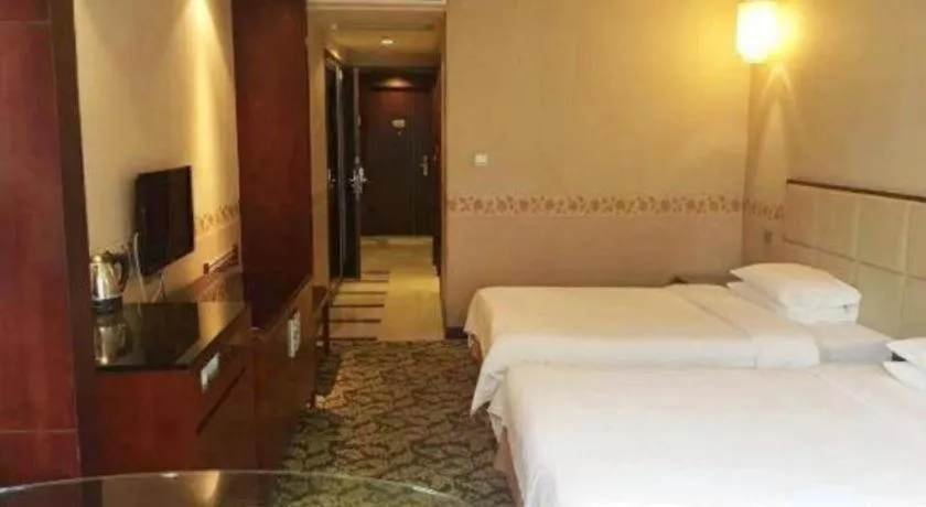 Bed in Xiamen Fortune Hotel