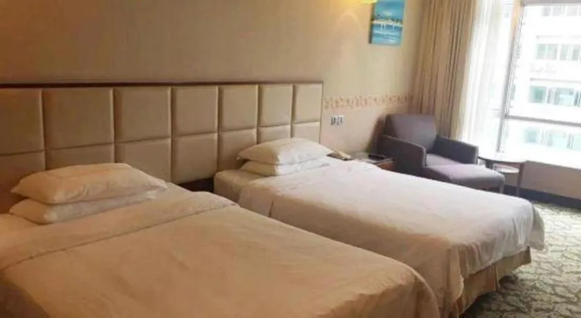 Bed in Xiamen Fortune Hotel