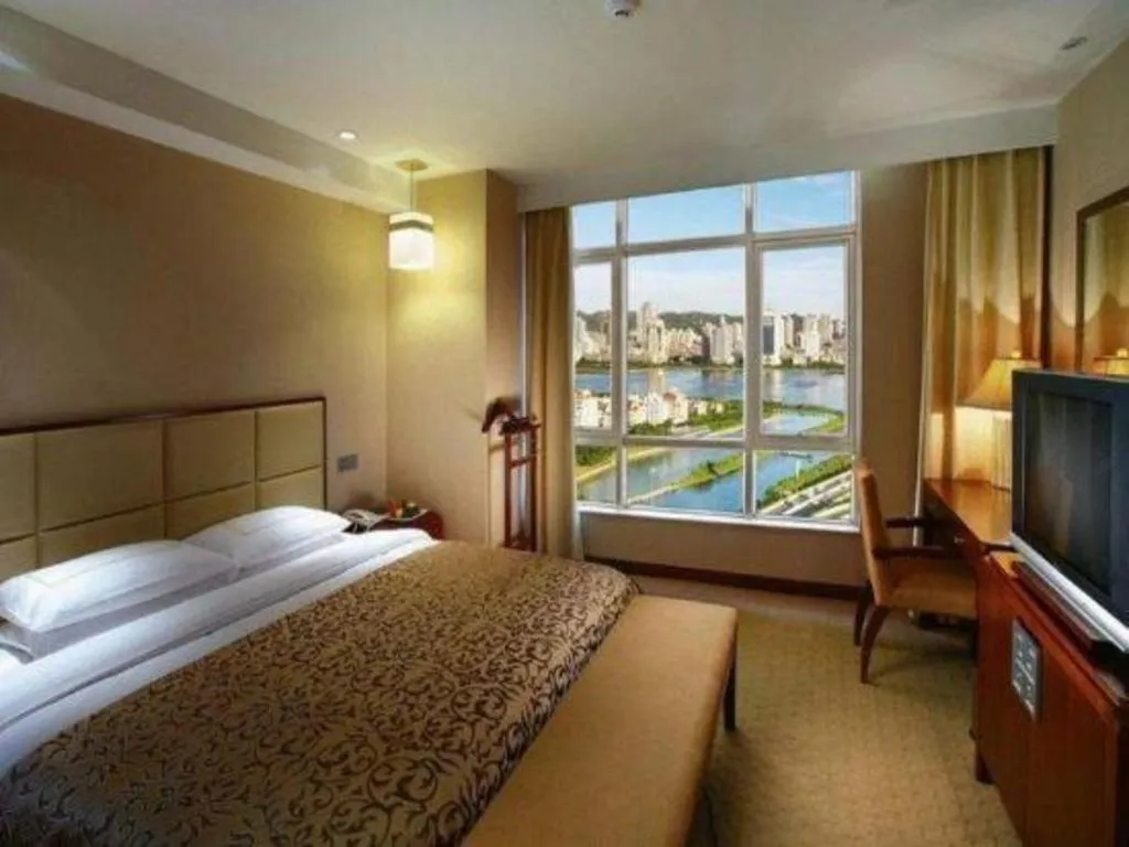 Bed in Xiamen Fortune Hotel