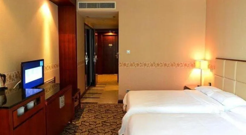 Bed in Xiamen Fortune Hotel