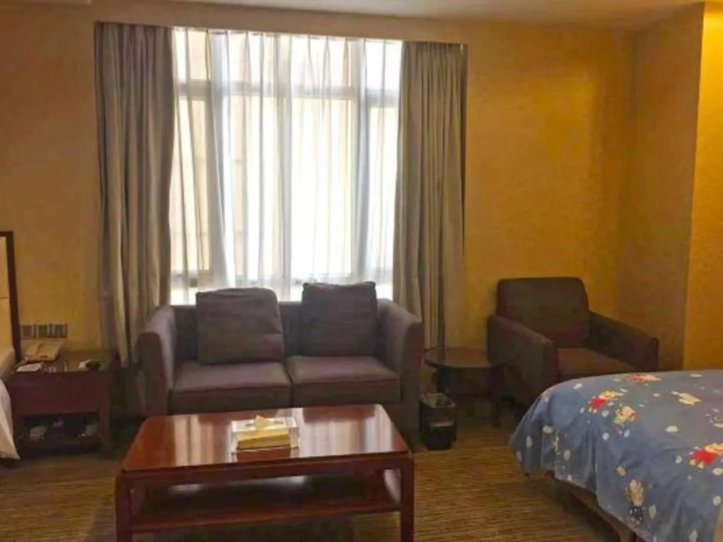 Bed in Xiamen Fortune Hotel