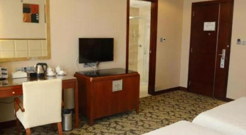 Bed in Xiamen Fortune Hotel