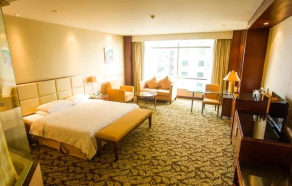 Bed in Xiamen Fortune Hotel