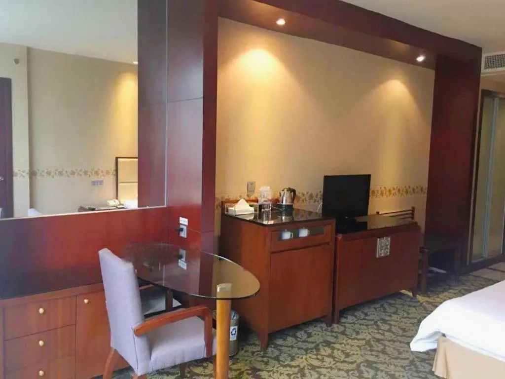 Bed in Xiamen Fortune Hotel