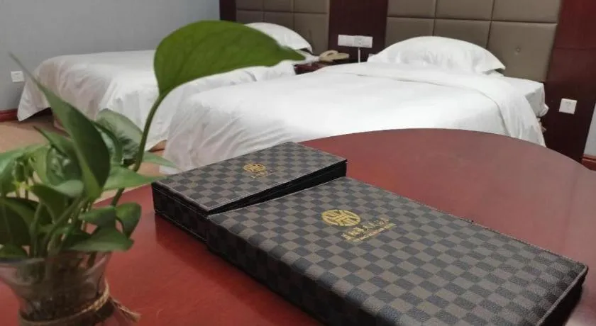 Bed in Yiyang Huatian Hotel