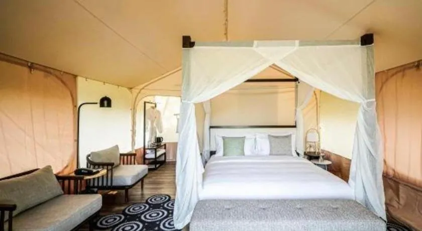 Bed in The Mulian Urban Resort Hotels Huadu