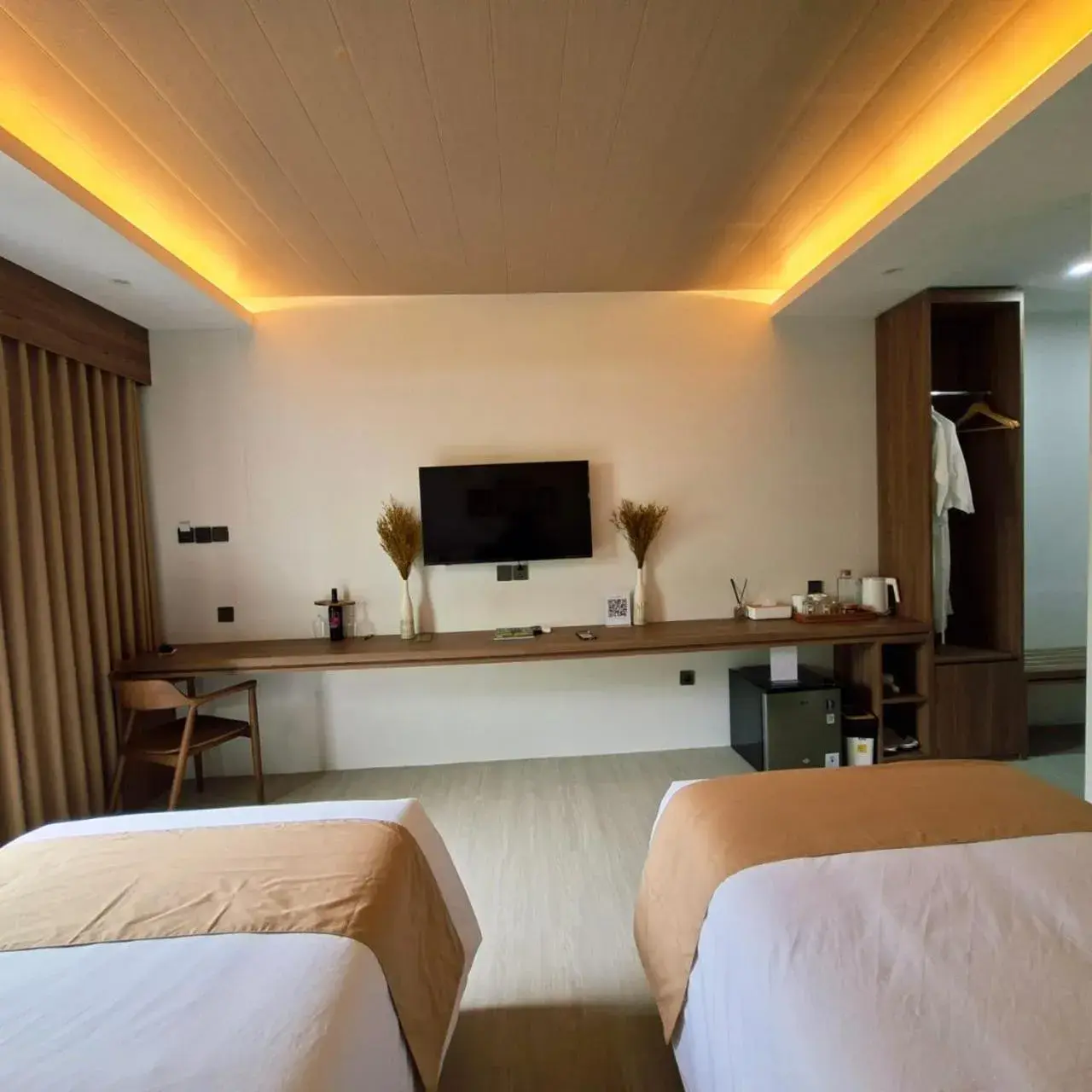 Bed in TIKA Lombok Bed in TIKA Lombok