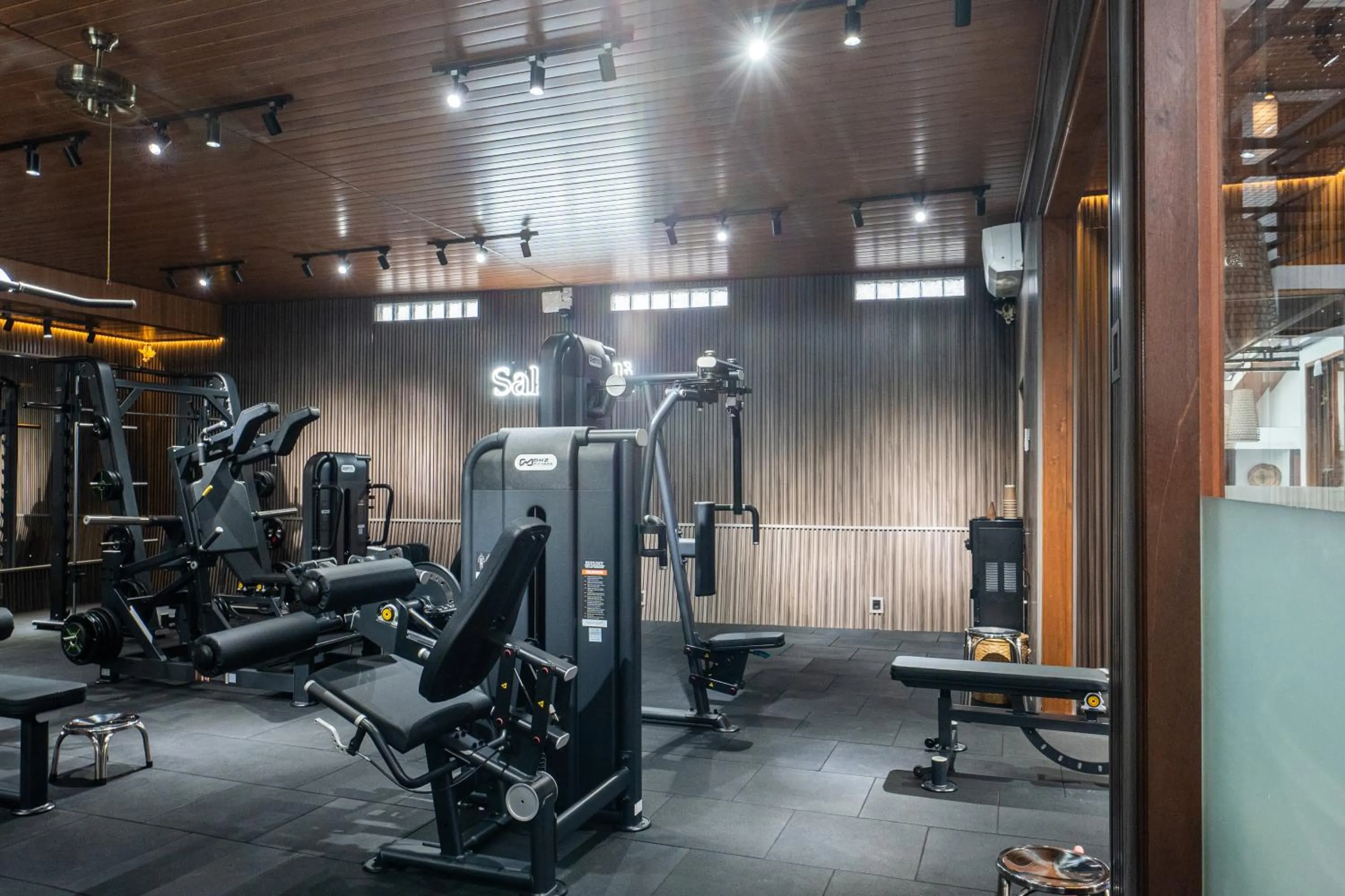 Fitness centre/facilities in Maddu Suites