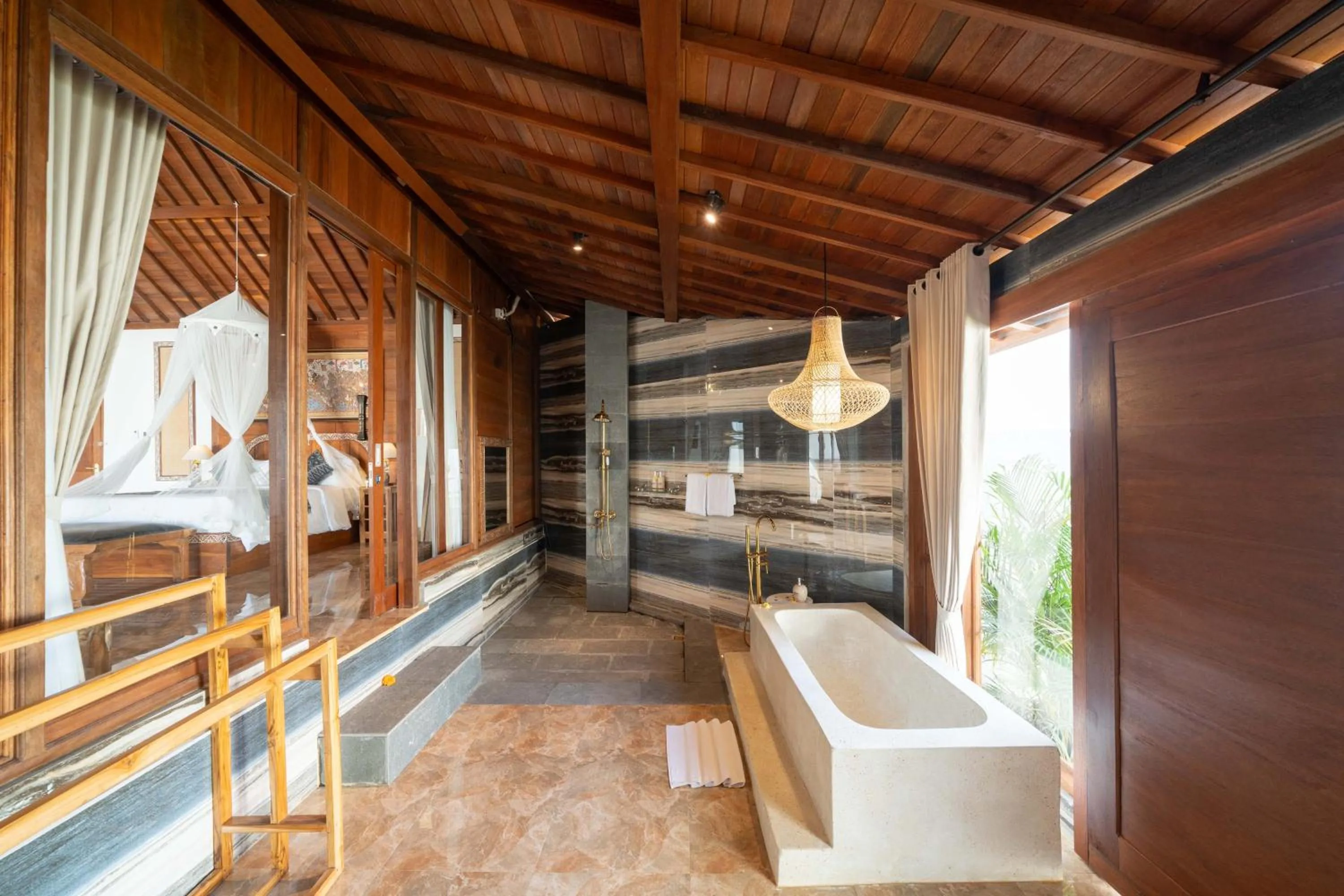 Bathroom in Maddu Suites