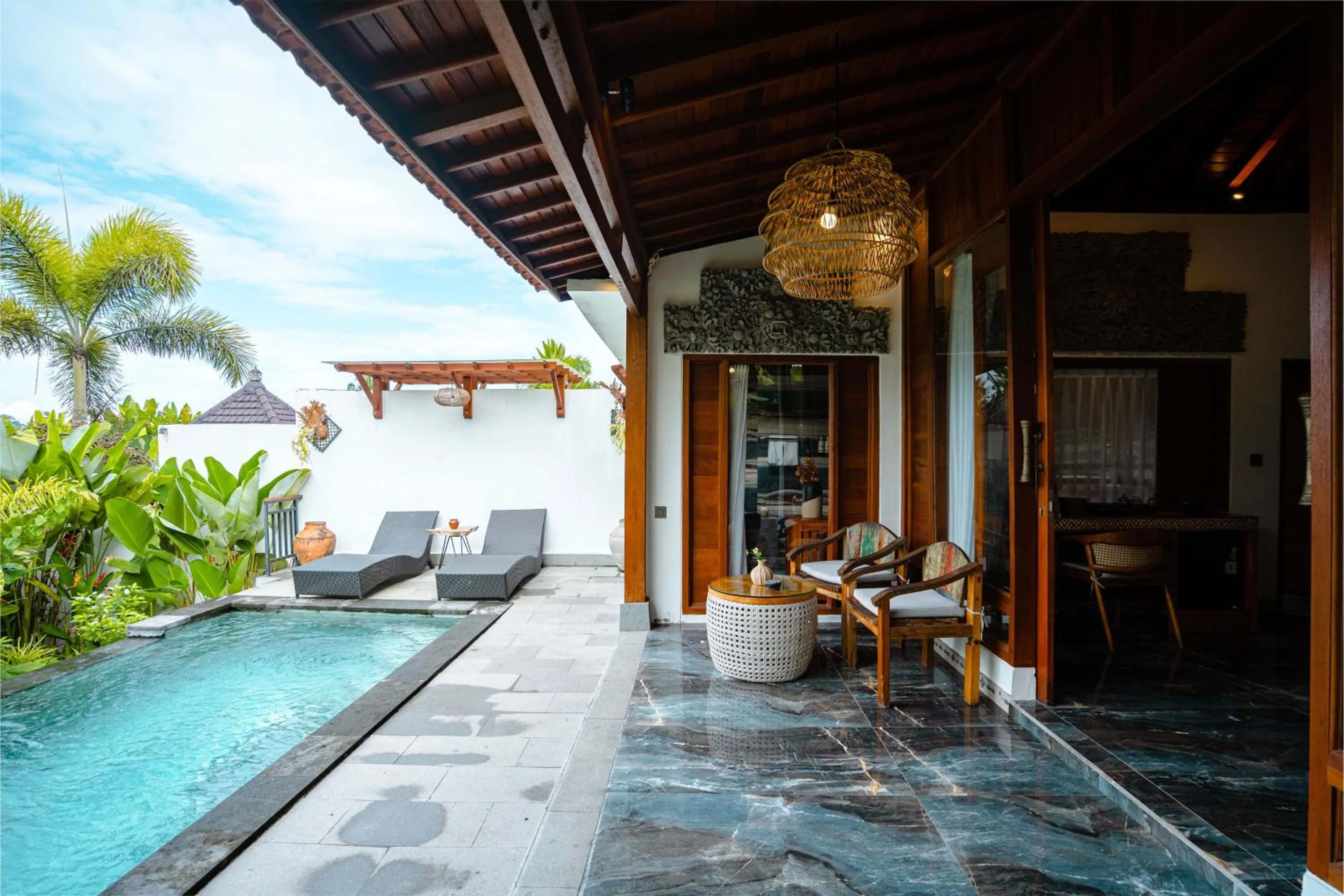 Balcony/Terrace in Maddu Suites