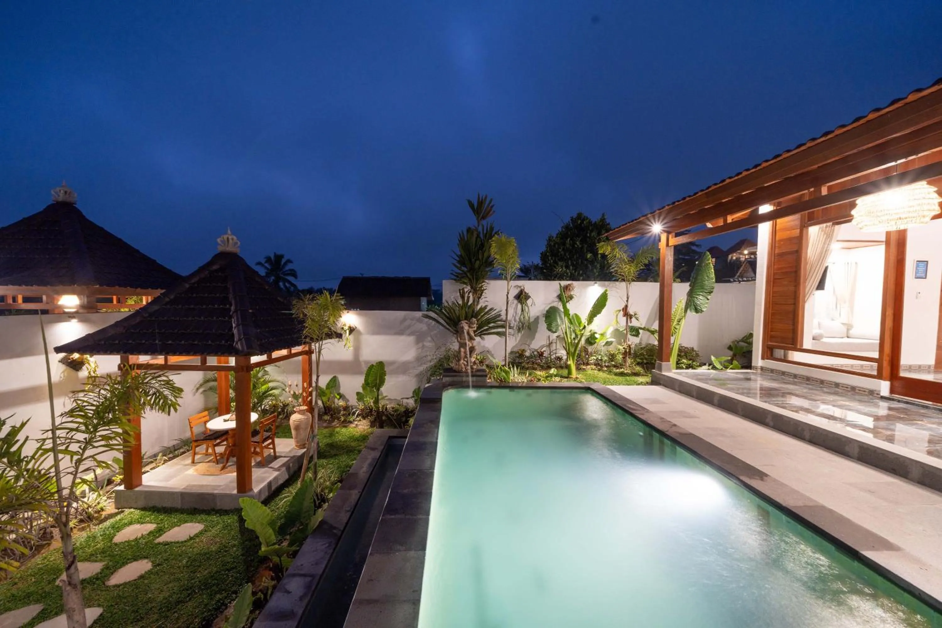 Pool view in Maddu Suites