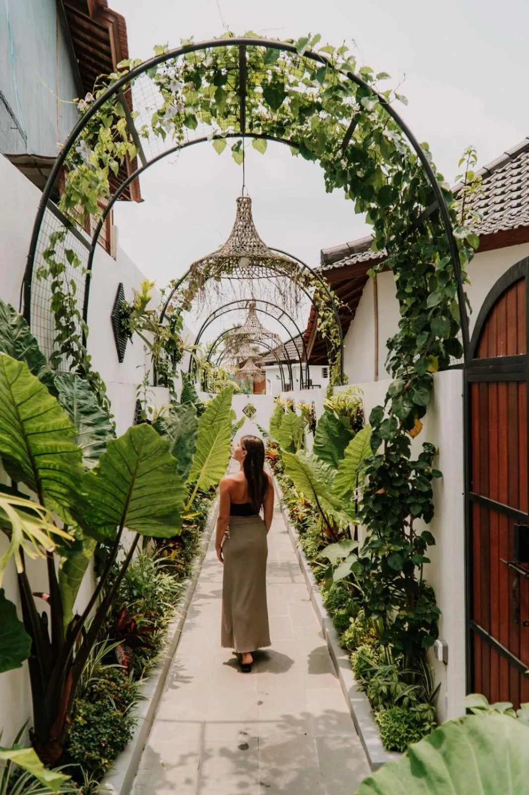 Garden view in Maddu Suites