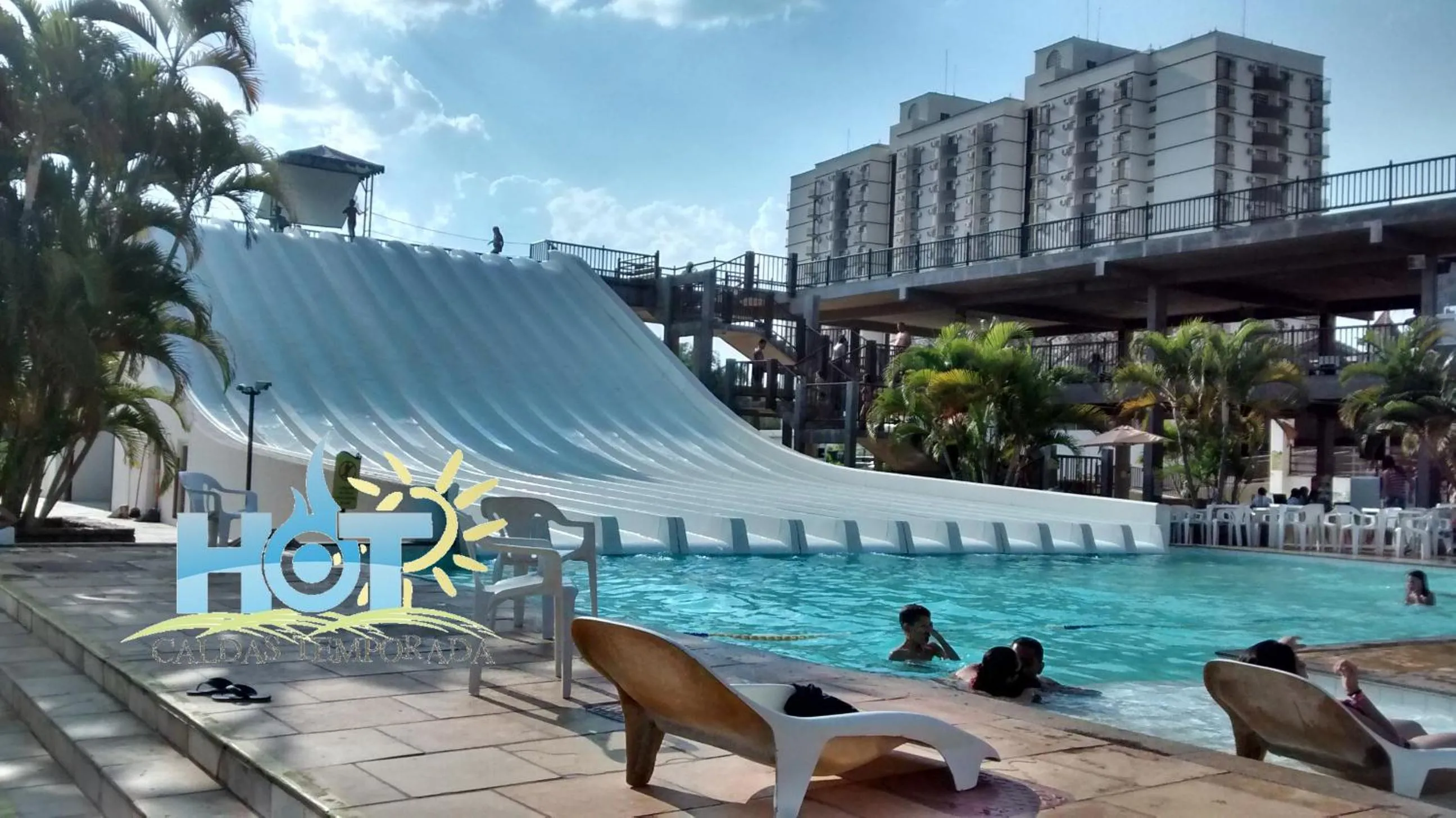 Aqua park in Exclusive Residence Thermas Diroma