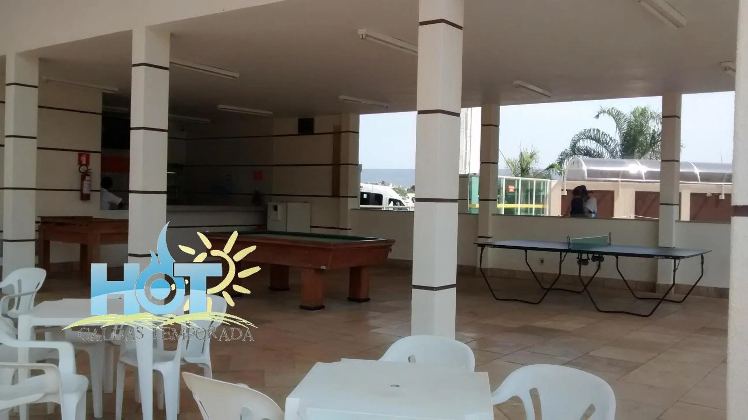 Game Room in Exclusive Residence Thermas Diroma