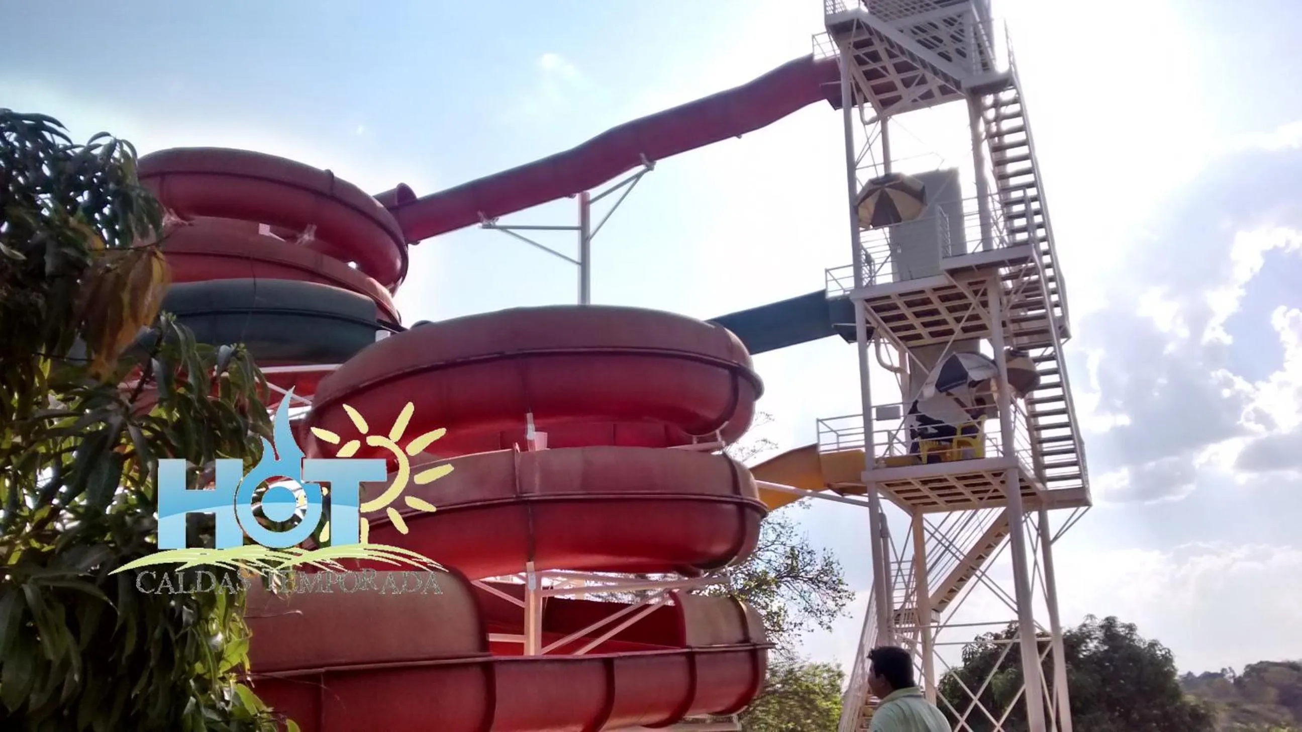 Aqua park in Exclusive Residence Thermas Diroma