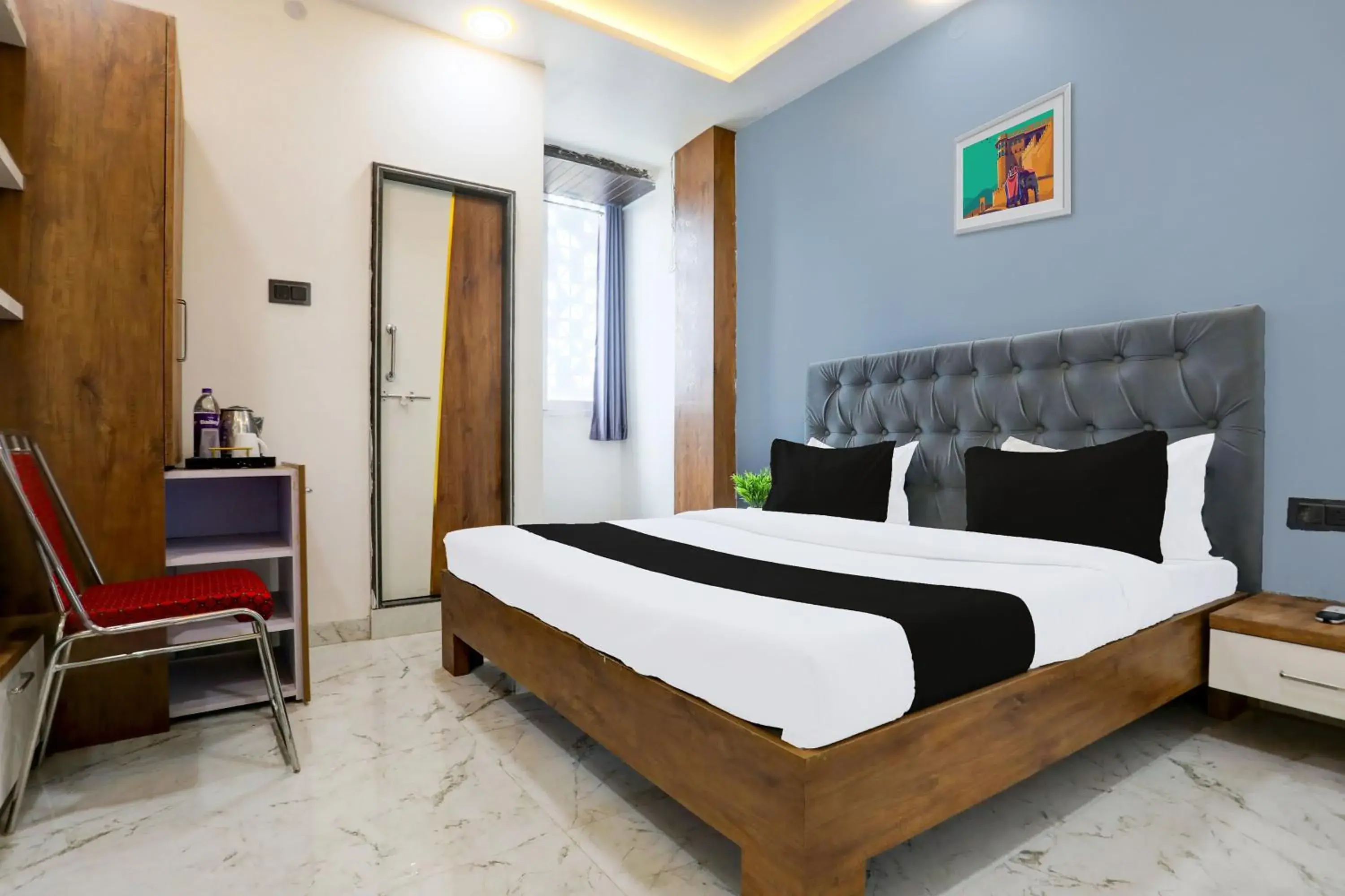 Bedroom, Bed in HOTEL O ANUSHTHAN Bedroom, Bed in HOTEL O ANUSHTHAN