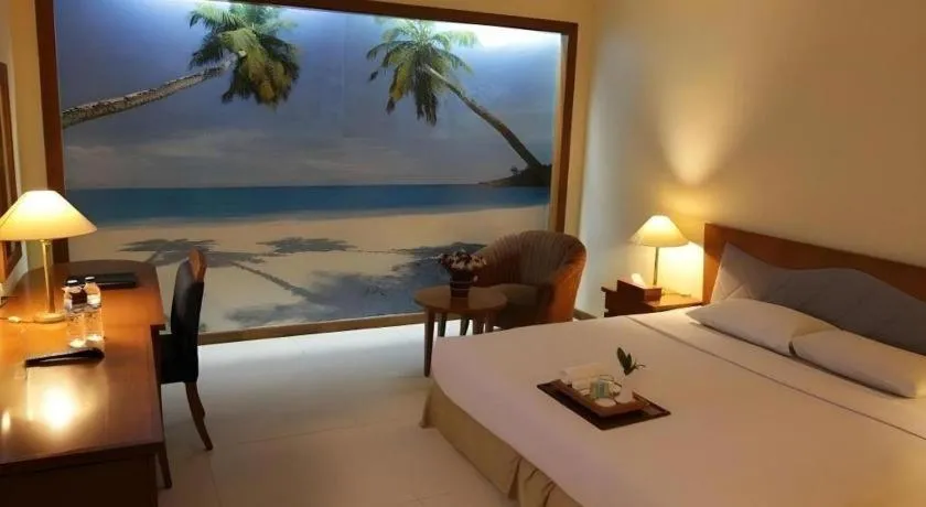 Bed in Makassar Golden Hotel