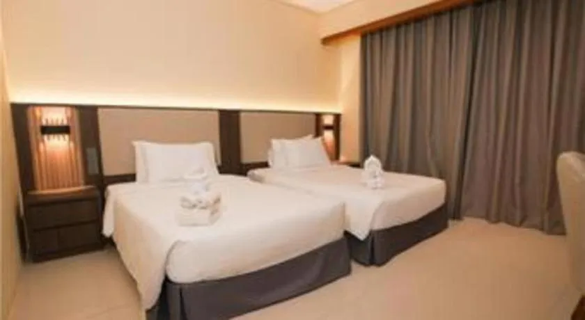 Bed in Makassar Golden Hotel