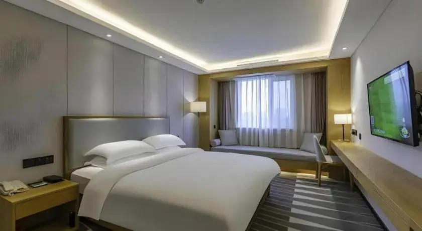 Bed in Rui Cheng Hotel Bed in Rui Cheng Hotel