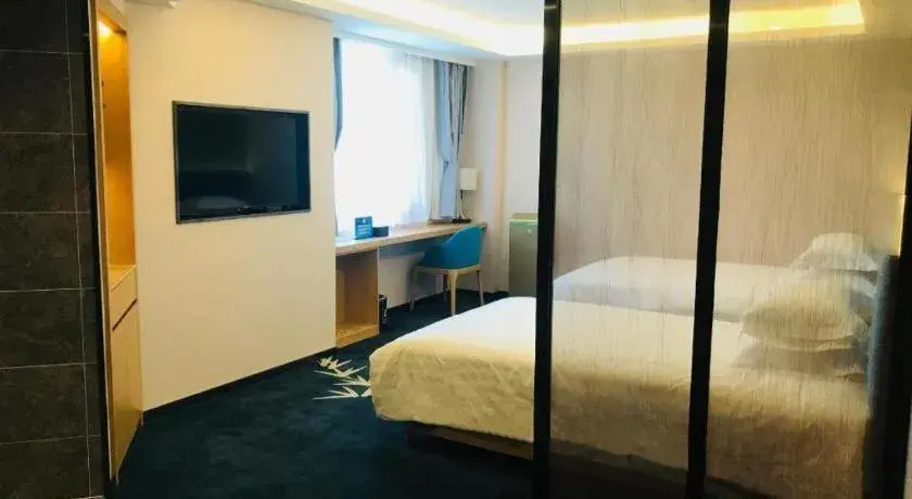 Bed in Rui Cheng Hotel Bed in Rui Cheng Hotel