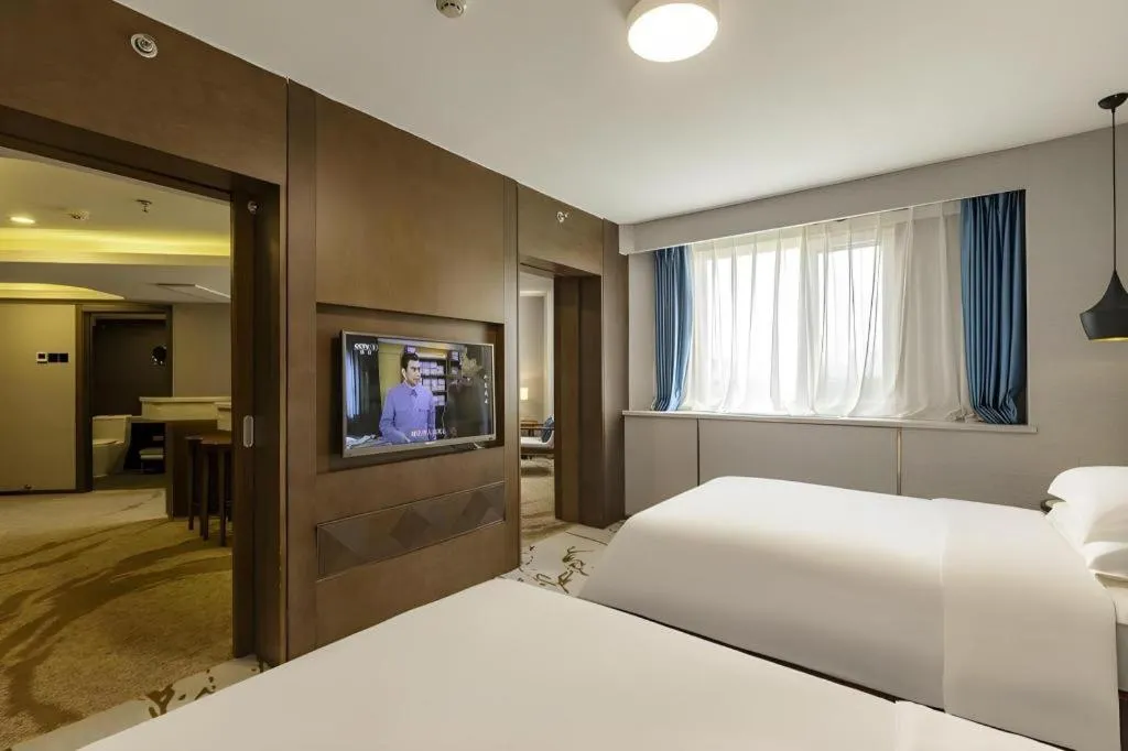 Bed in Rui Cheng Hotel