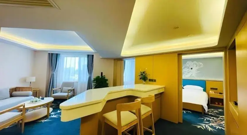 Bed in Rui Cheng Hotel Bed in Rui Cheng Hotel